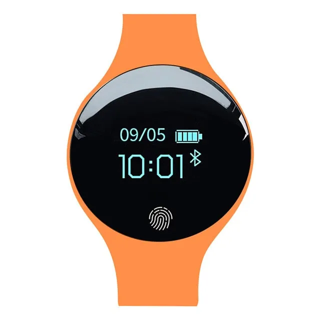 "SANDA" Bluetooth IOS Android Intelligent Pedometer Fitness Bracelet iPhone Clock Men