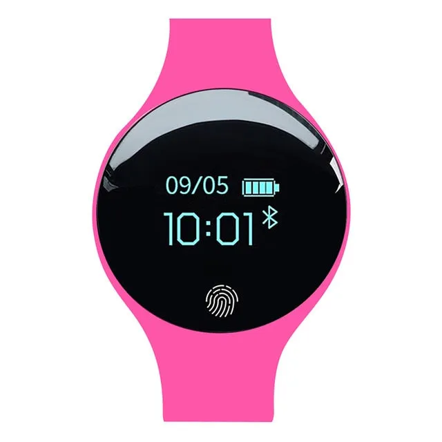"SANDA" Bluetooth IOS Android Intelligent Pedometer Fitness Bracelet iPhone Clock Men