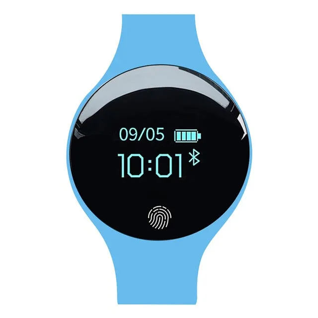 "SANDA" Bluetooth IOS Android Intelligent Pedometer Fitness Bracelet iPhone Clock Men
