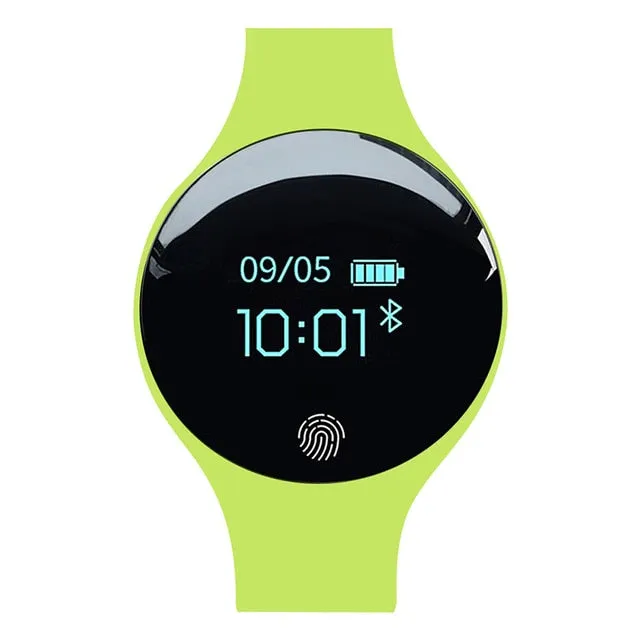 "SANDA" Bluetooth IOS Android Intelligent Pedometer Fitness Bracelet iPhone Clock Men