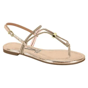 Rose Gold Slingback Sandals