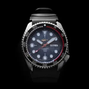 Seiko SKX Diver Mod - Black Mother of Pearl Diver