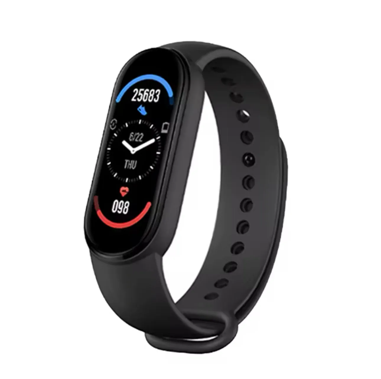 Smart Watch Fitness Tracker Blood Pressure Heart Rate Men Women M6 Sport Watches