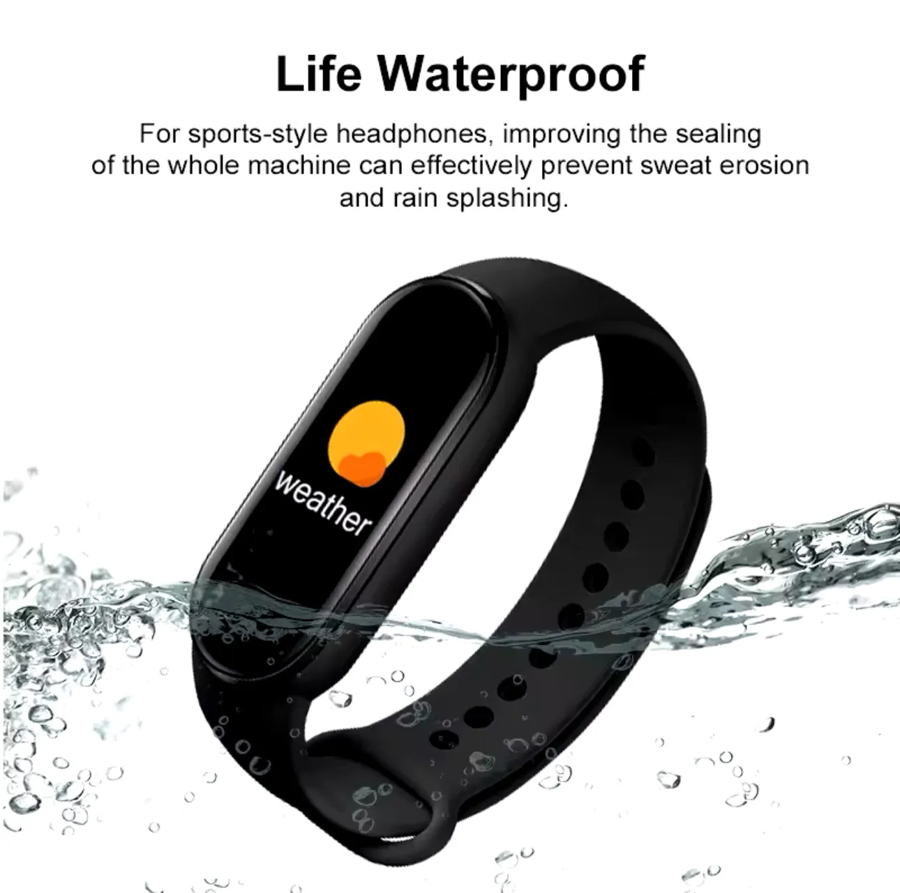 Smart Watch Fitness Tracker Blood Pressure Heart Rate Men Women M6 Sport Watches