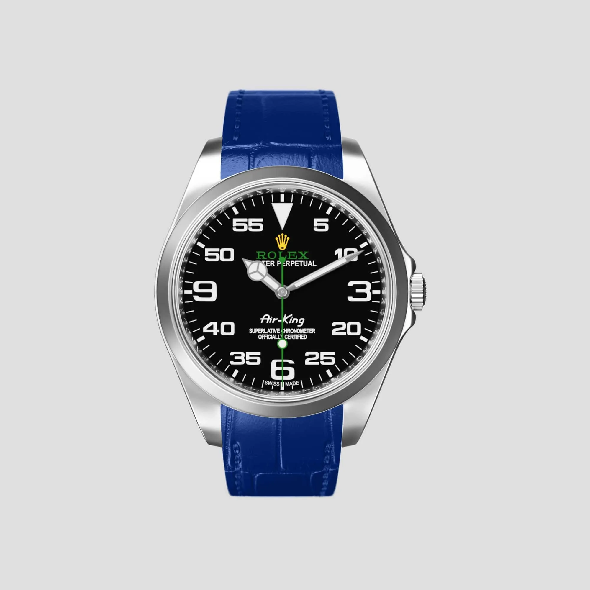 Sport Band For Rolex Air-King In Alligator