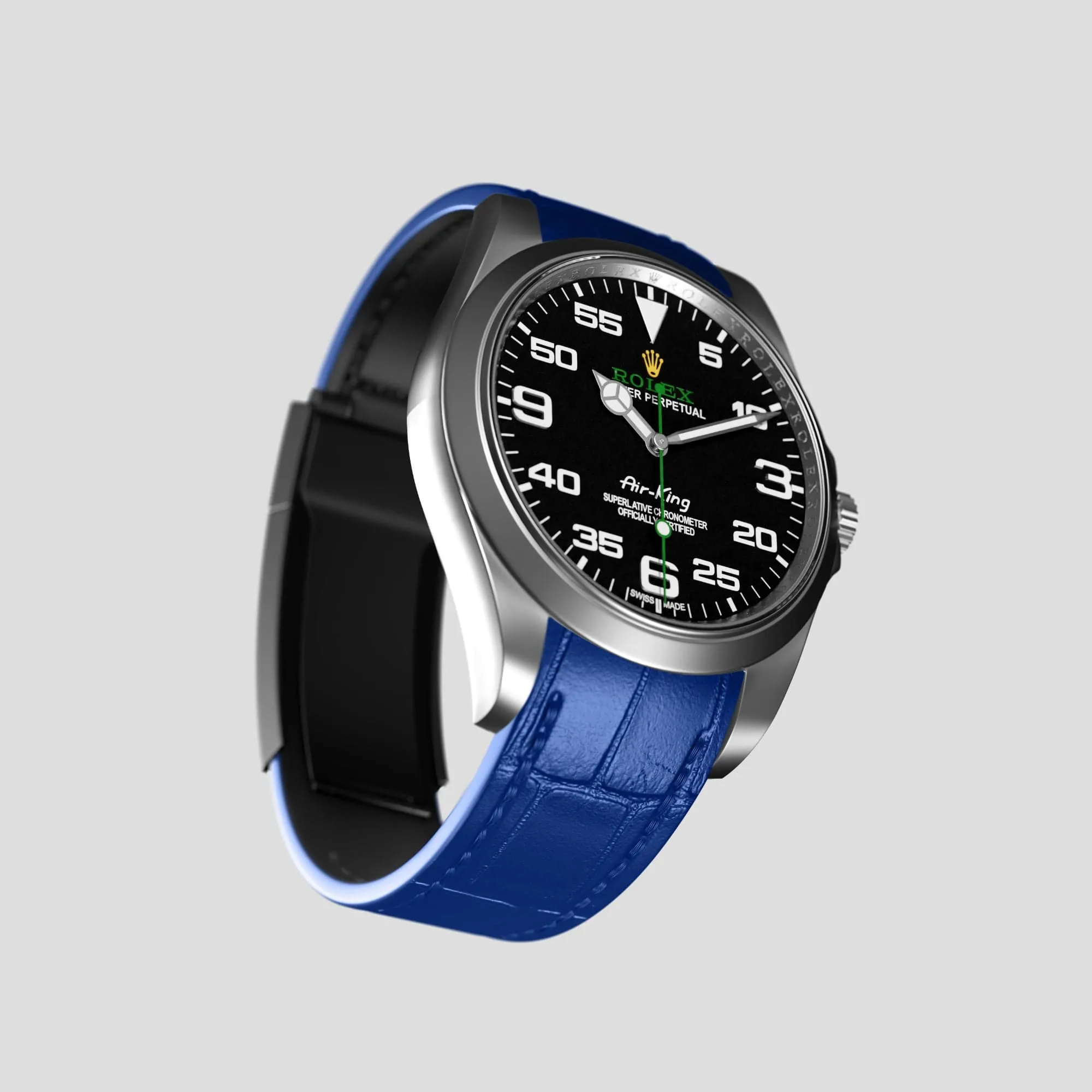 Sport Band For Rolex Air-King In Alligator