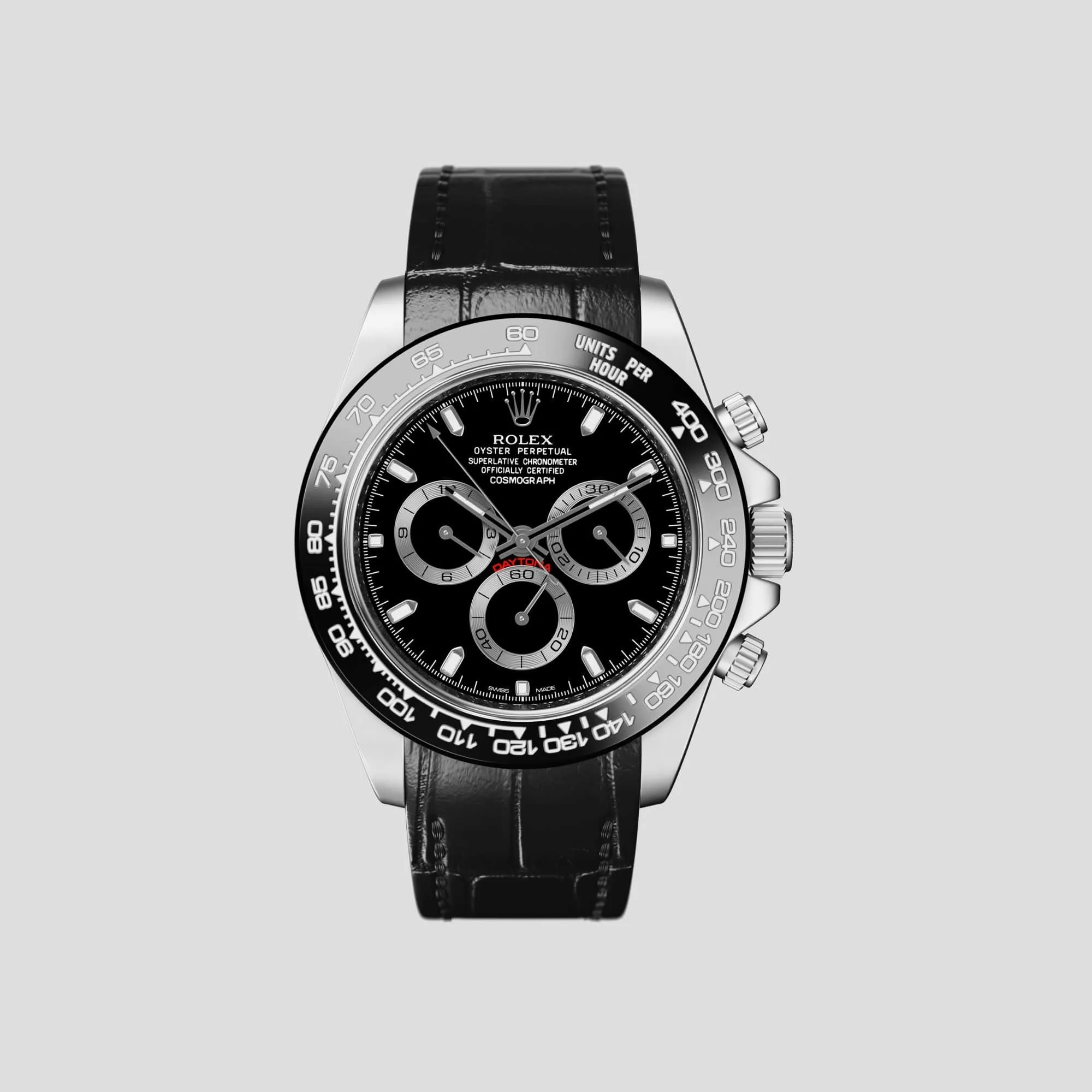 Sport Band For Rolex Cosmograph Daytona In Alligator