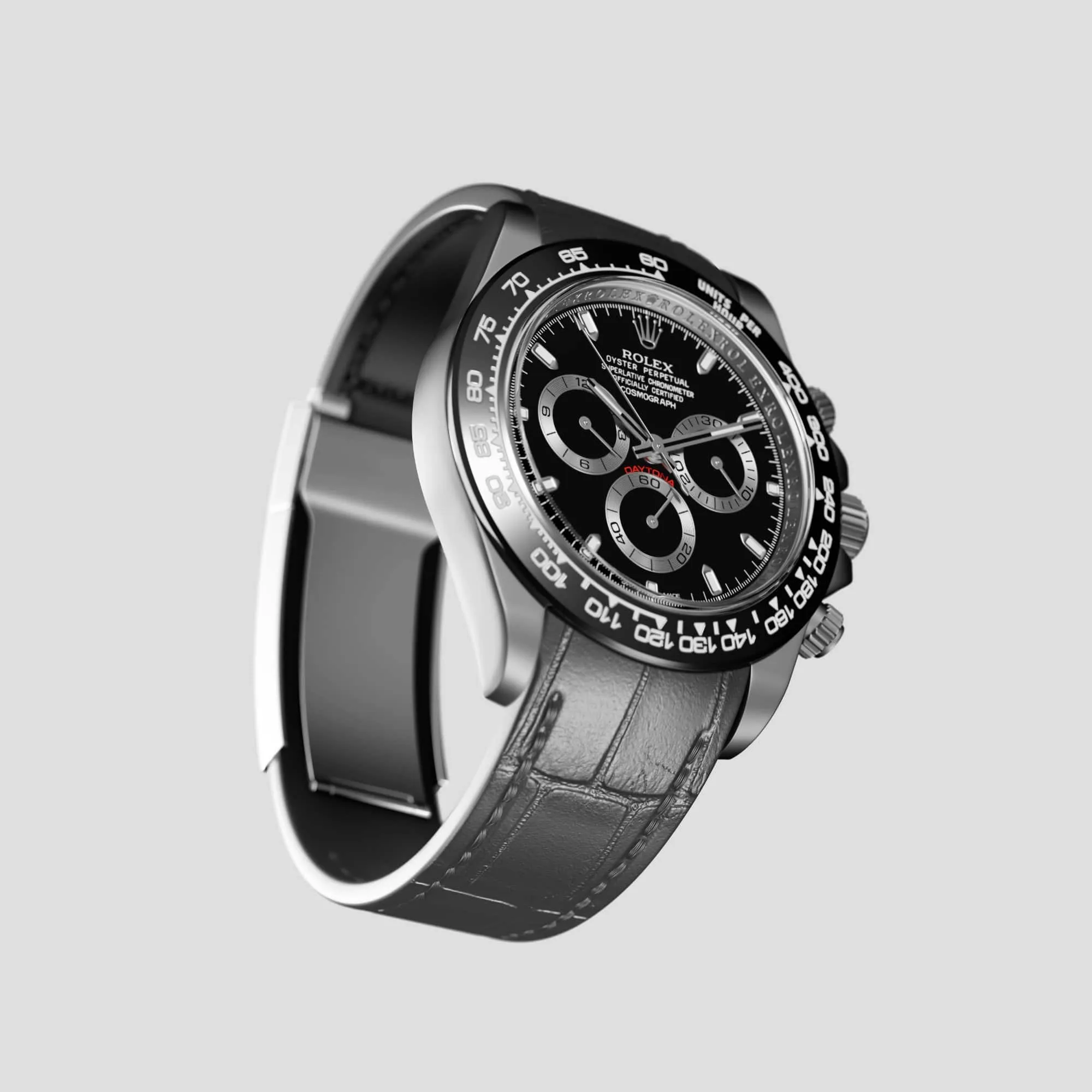 Sport Band For Rolex Cosmograph Daytona In Alligator