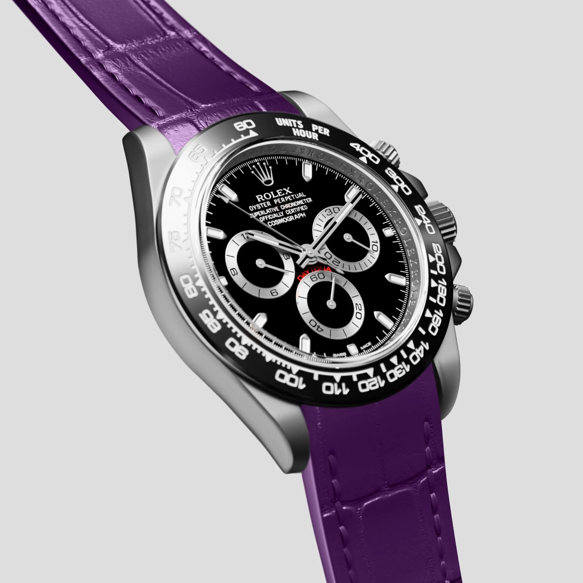 Sport Band For Rolex Cosmograph Daytona In Alligator
