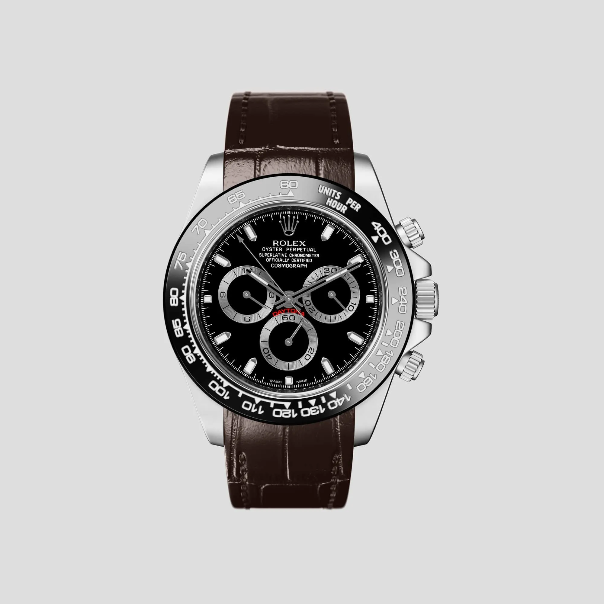 Sport Band For Rolex Cosmograph Daytona In Alligator