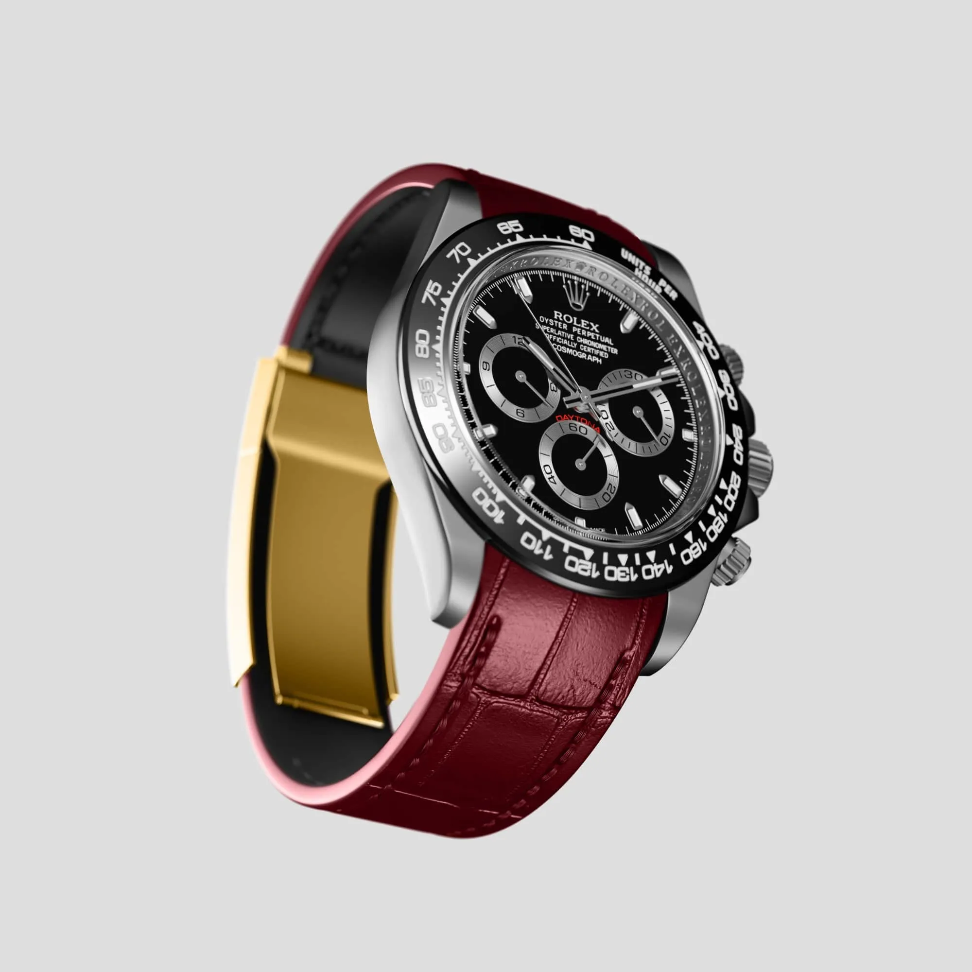 Sport Band For Rolex Cosmograph Daytona In Alligator