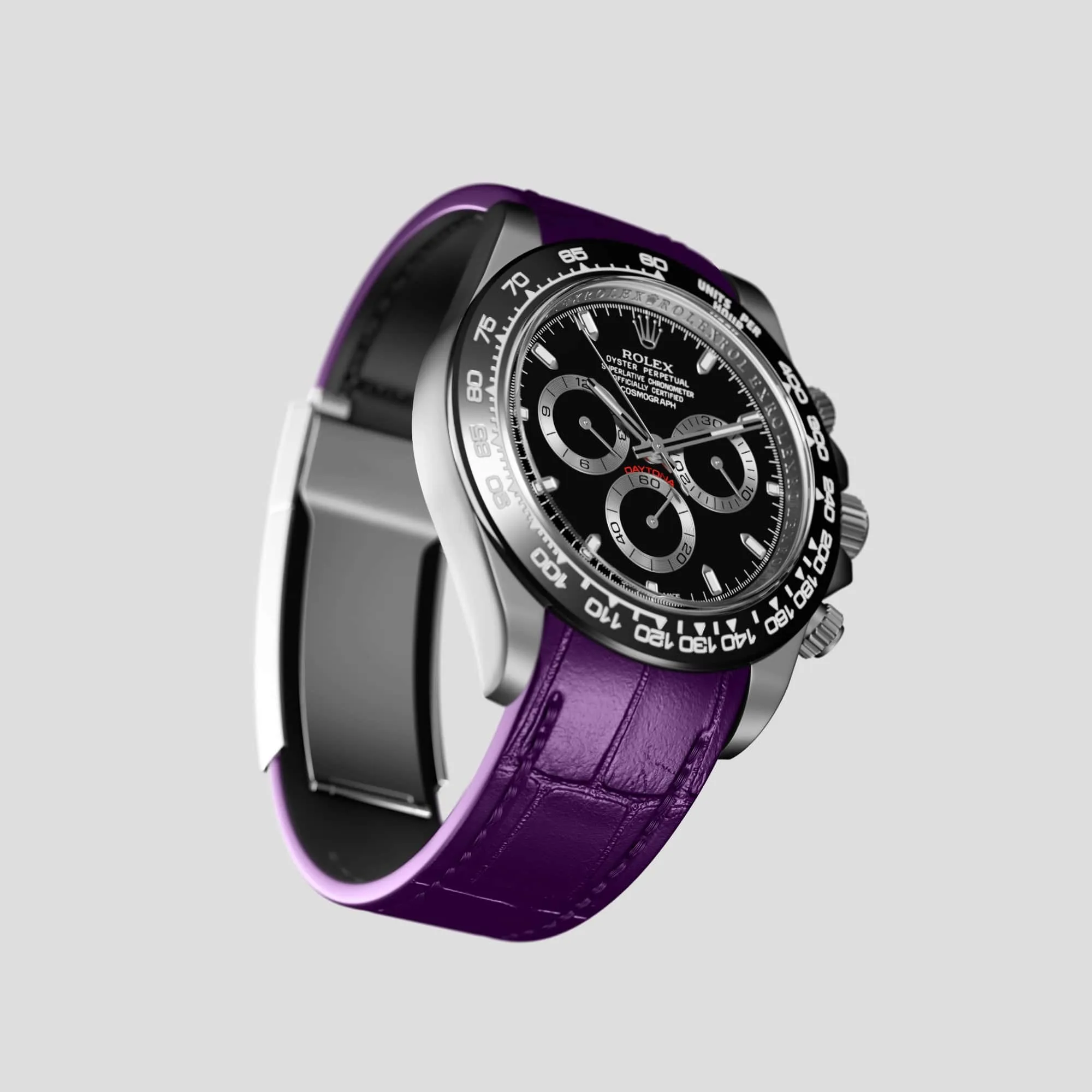 Sport Band For Rolex Cosmograph Daytona In Alligator