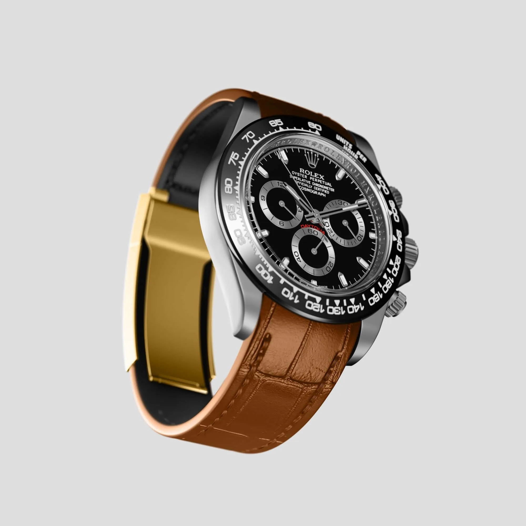 Sport Band For Rolex Cosmograph Daytona In Alligator