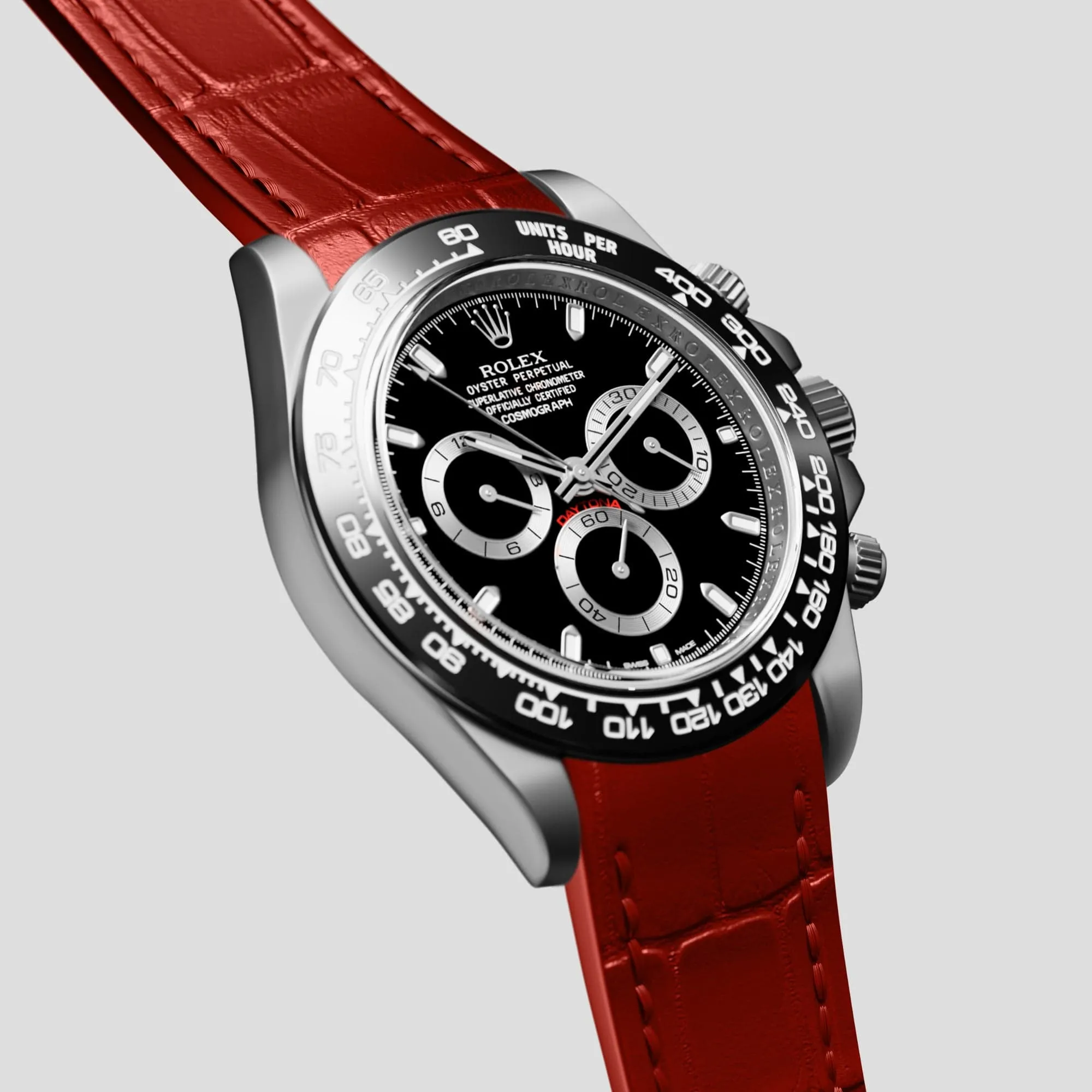 Sport Band For Rolex Cosmograph Daytona In Alligator