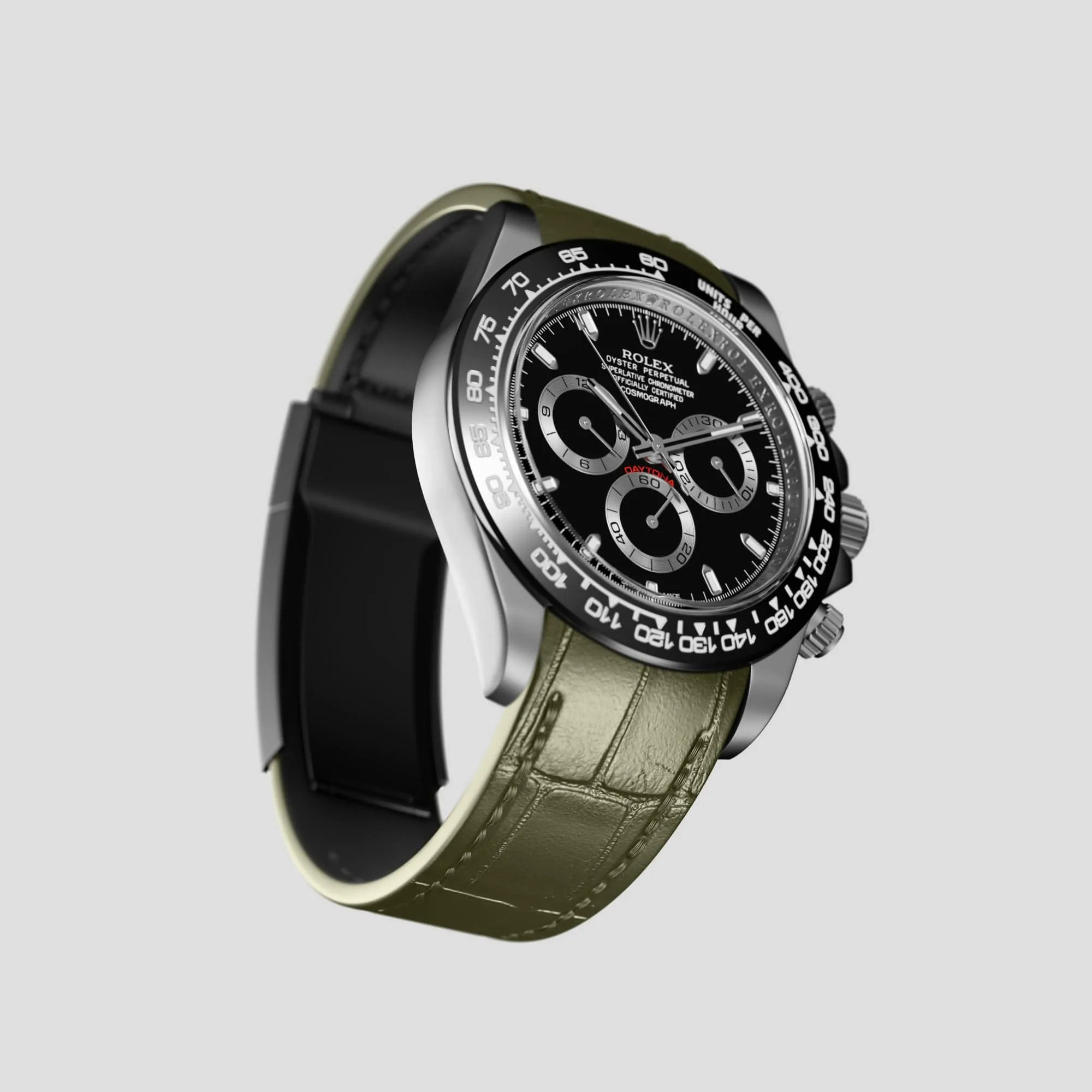 Sport Band For Rolex Cosmograph Daytona In Alligator