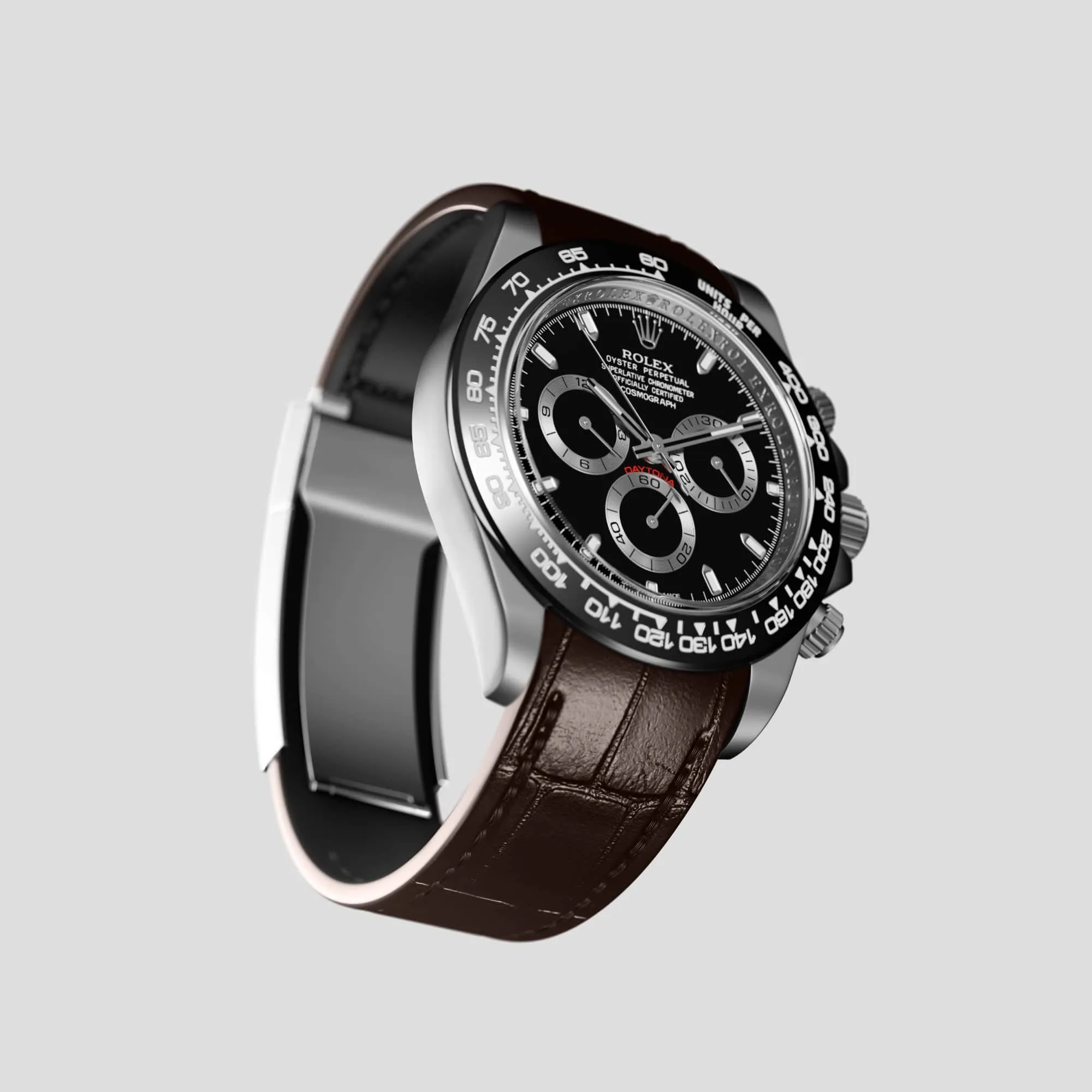 Sport Band For Rolex Cosmograph Daytona In Alligator