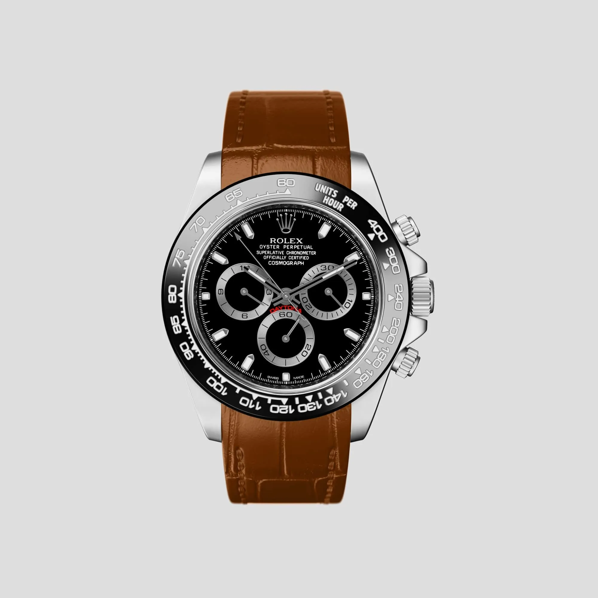 Sport Band For Rolex Cosmograph Daytona In Alligator
