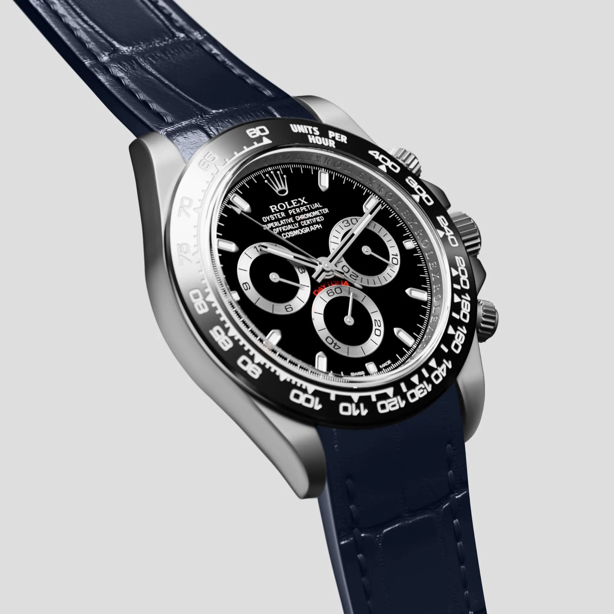 Sport Band For Rolex Cosmograph Daytona In Alligator