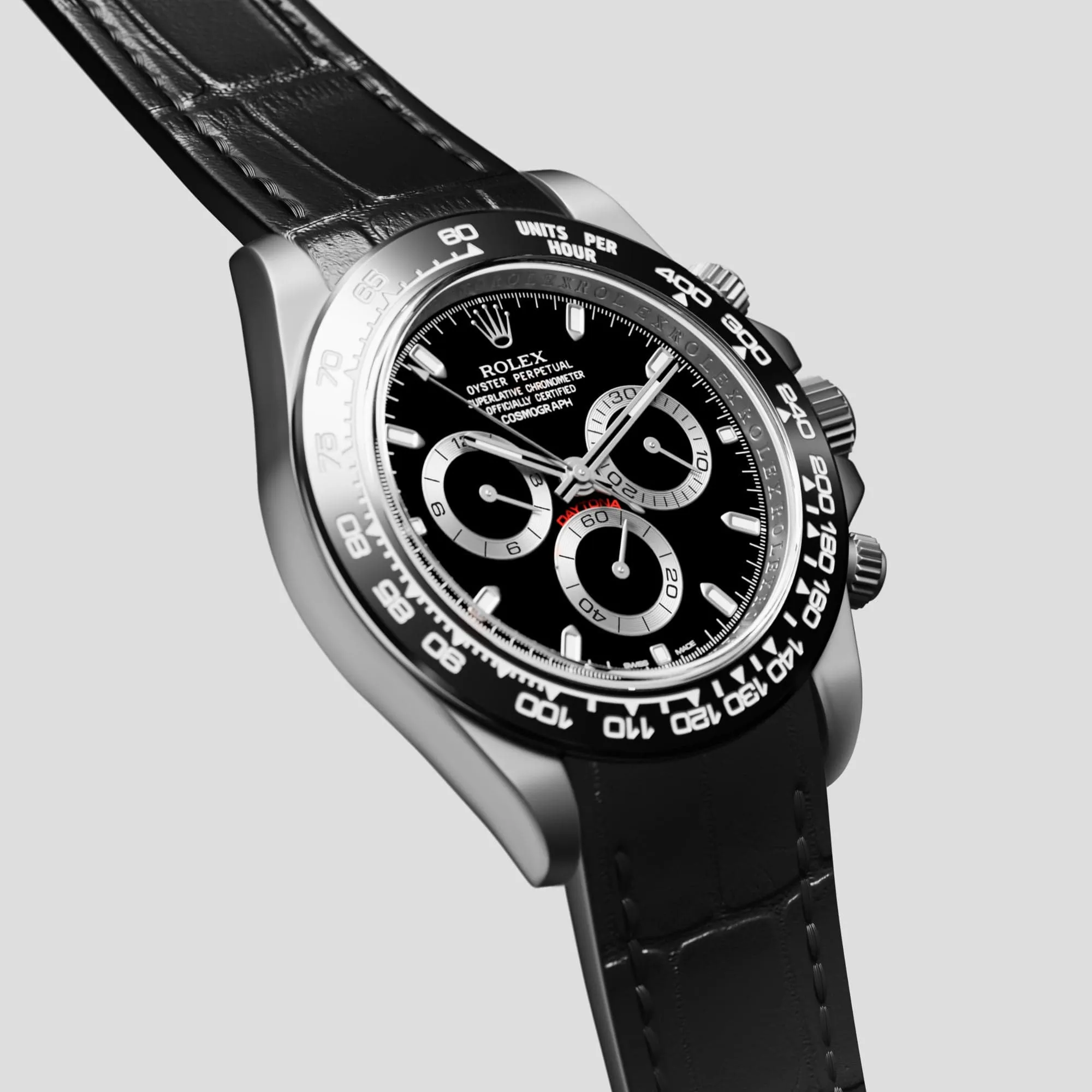 Sport Band For Rolex Cosmograph Daytona In Alligator