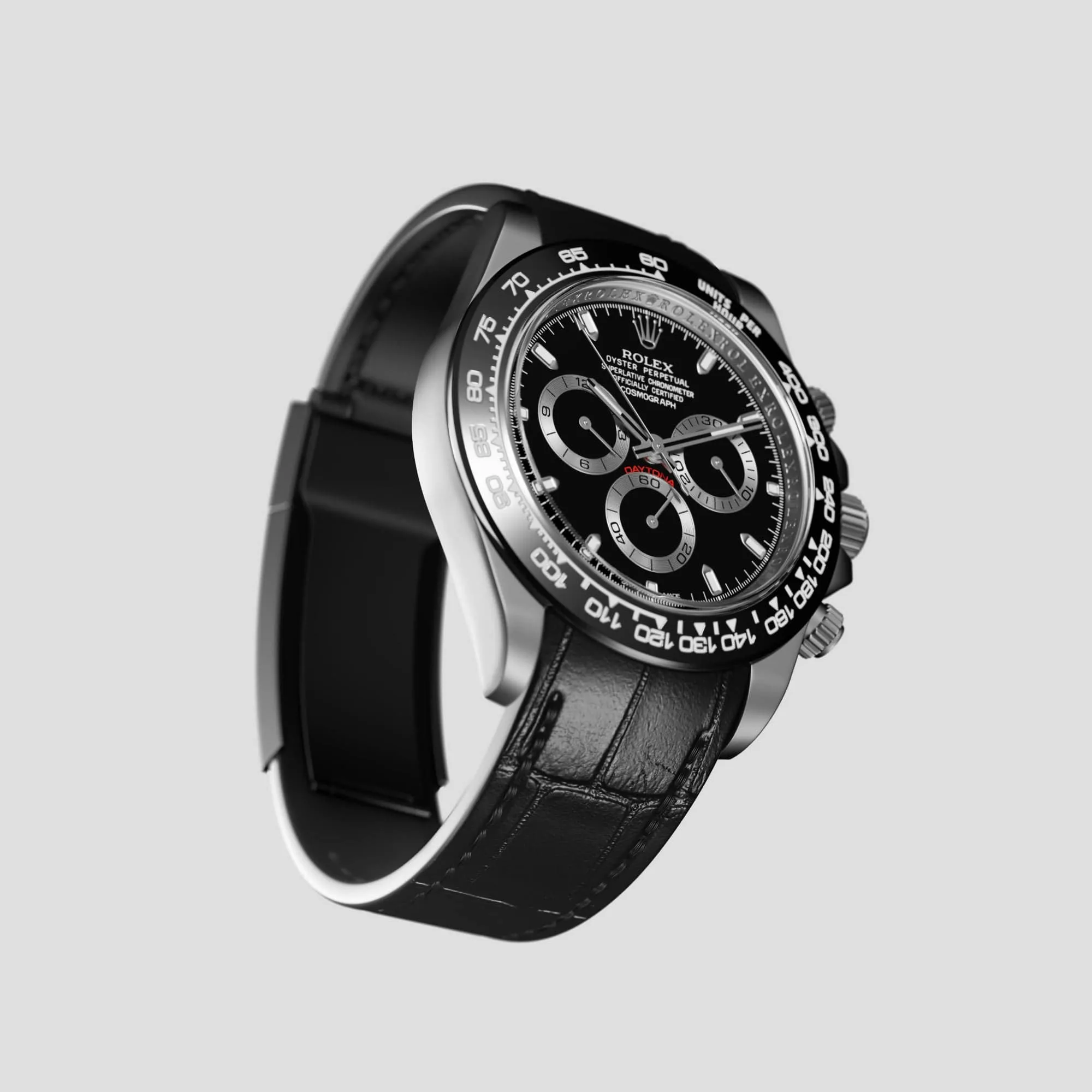 Sport Band For Rolex Cosmograph Daytona In Alligator