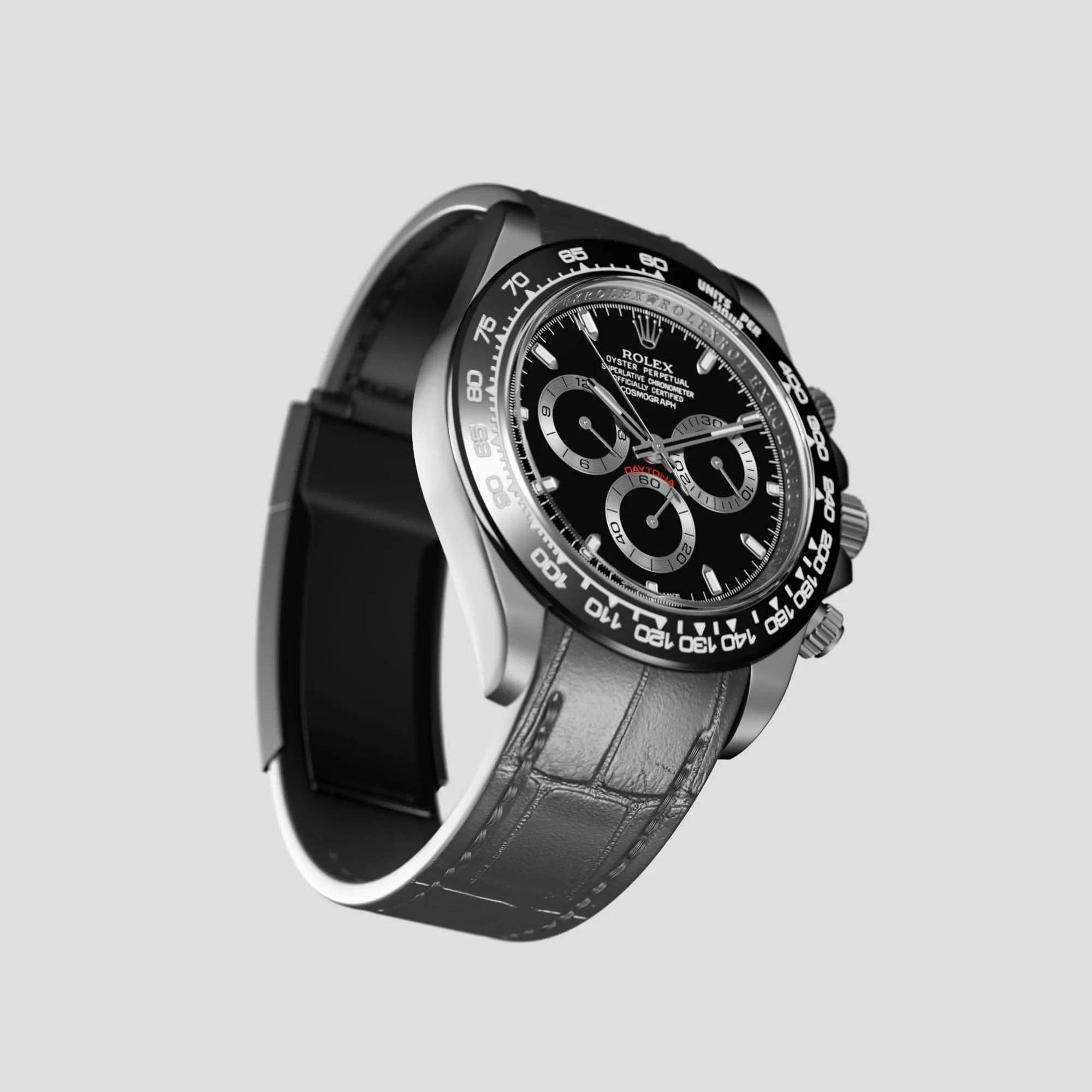 Sport Band For Rolex Cosmograph Daytona In Alligator