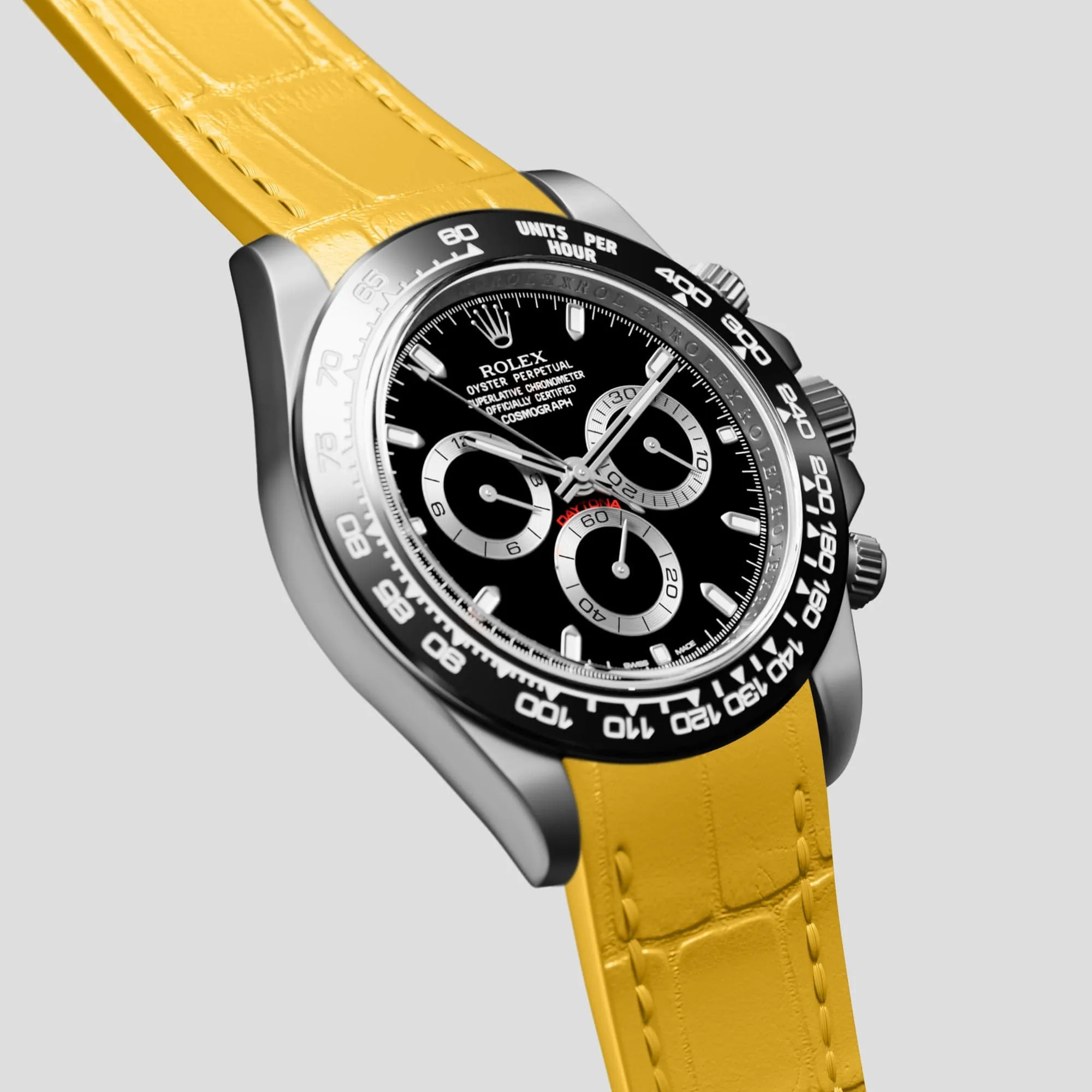Sport Band For Rolex Cosmograph Daytona In Alligator
