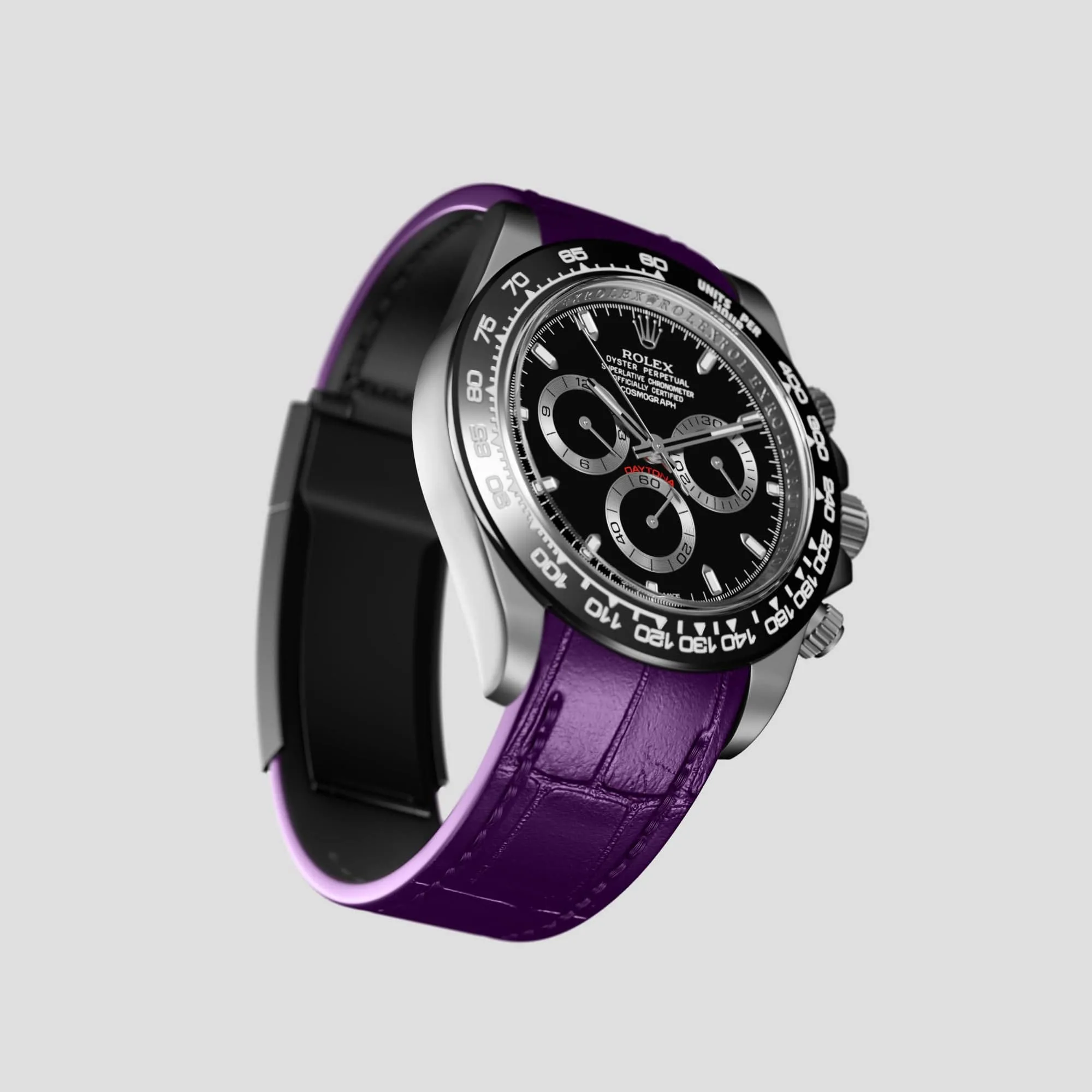 Sport Band For Rolex Cosmograph Daytona In Alligator