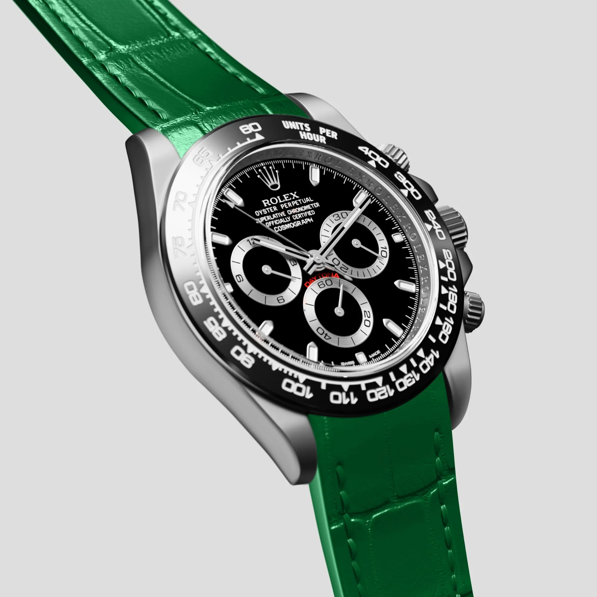 Sport Band For Rolex Cosmograph Daytona In Alligator