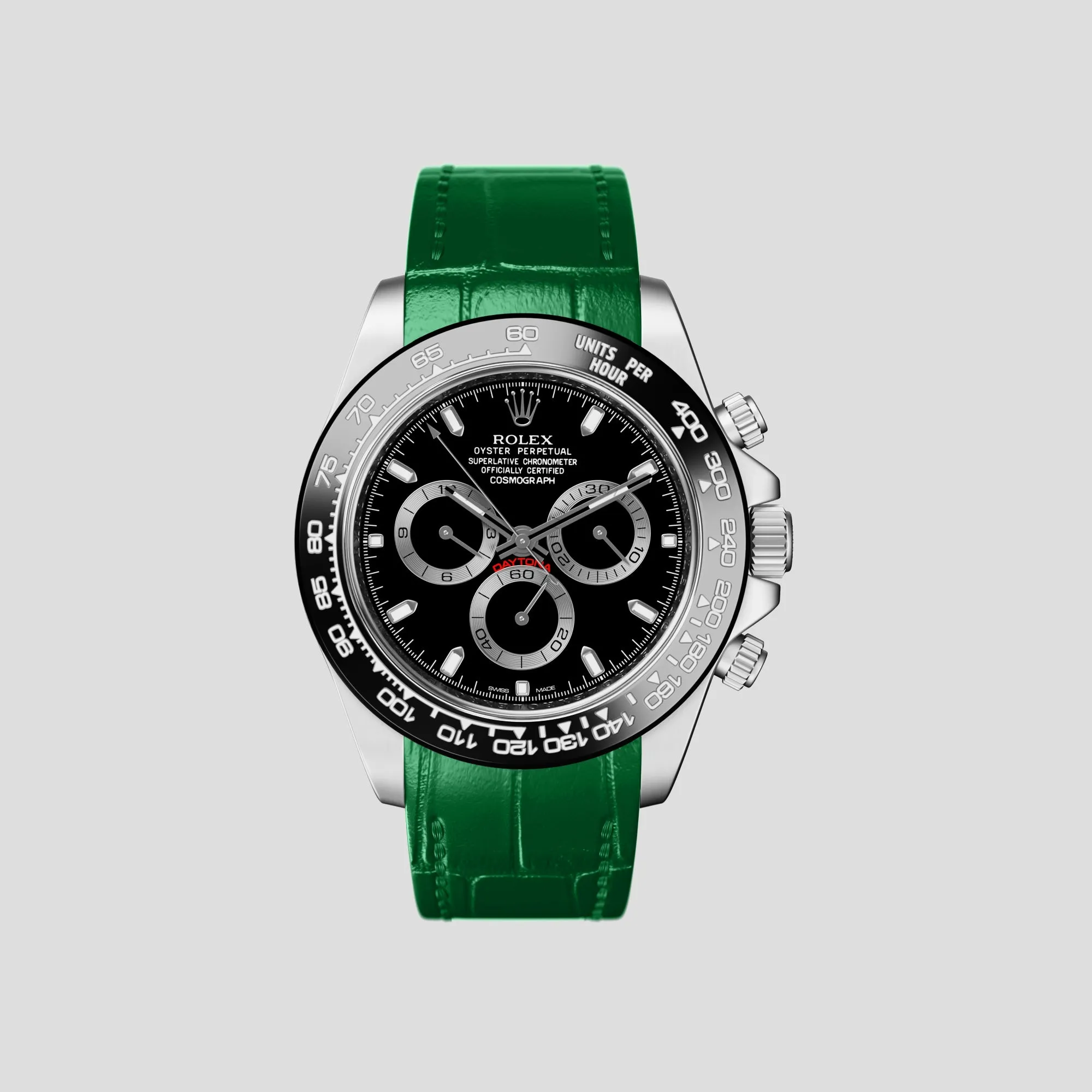 Sport Band For Rolex Cosmograph Daytona In Alligator