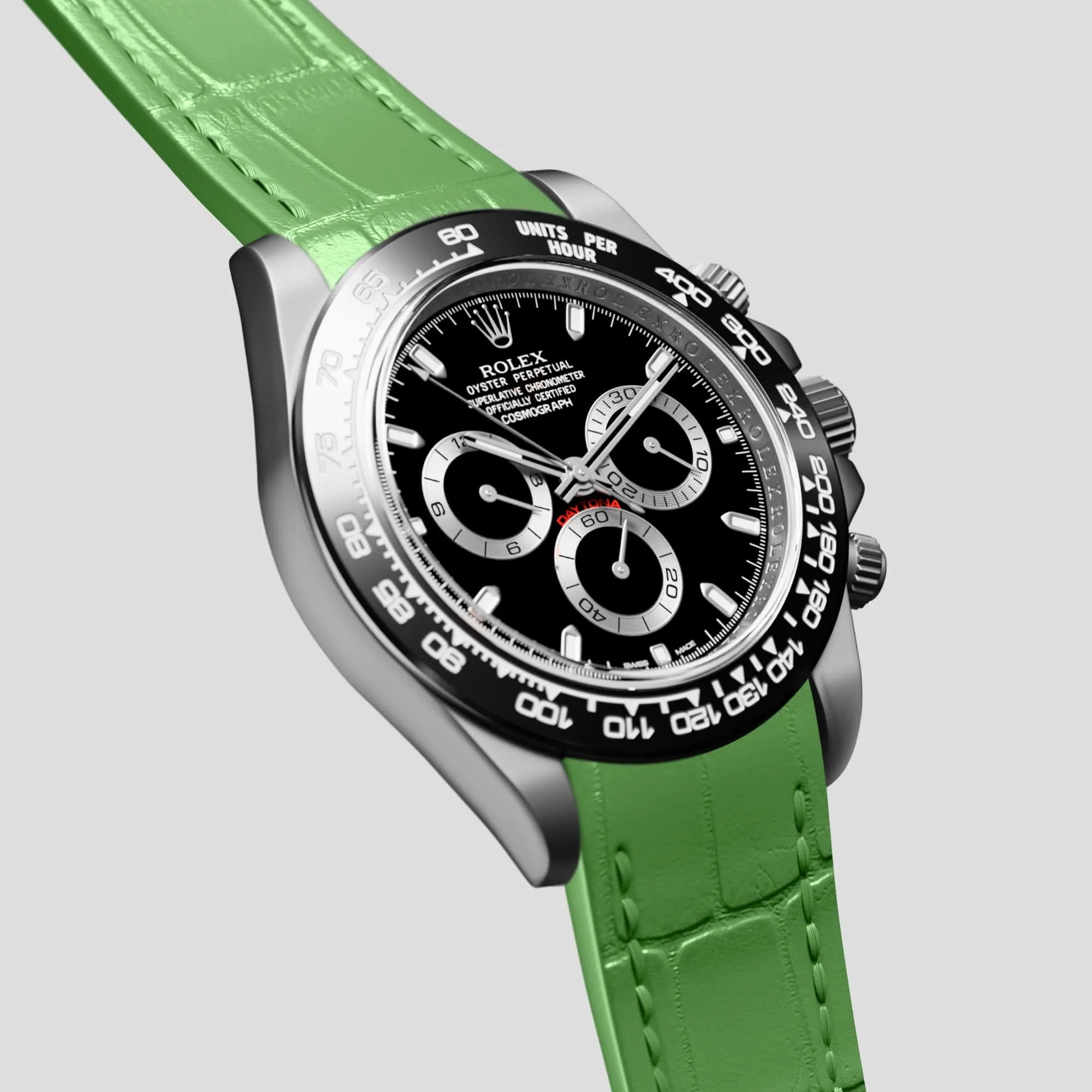 Sport Band For Rolex Cosmograph Daytona In Alligator