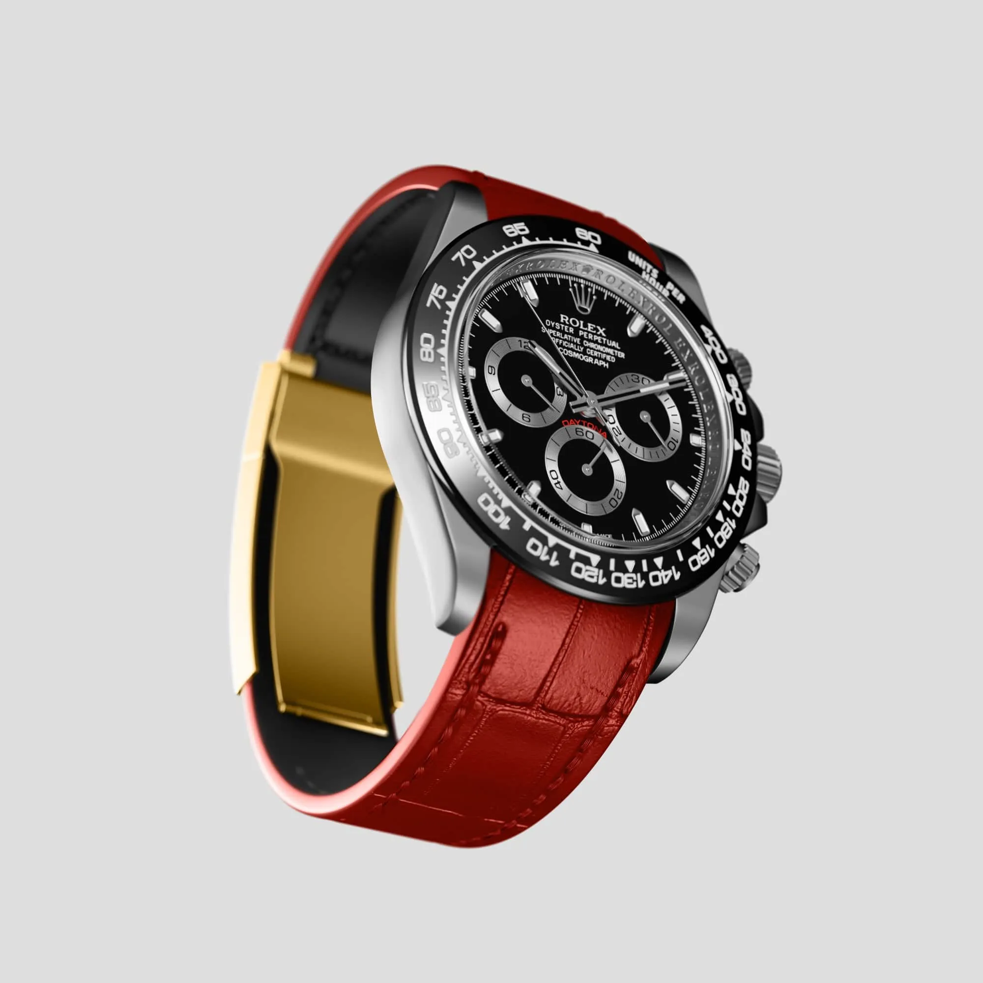 Sport Band For Rolex Cosmograph Daytona In Alligator