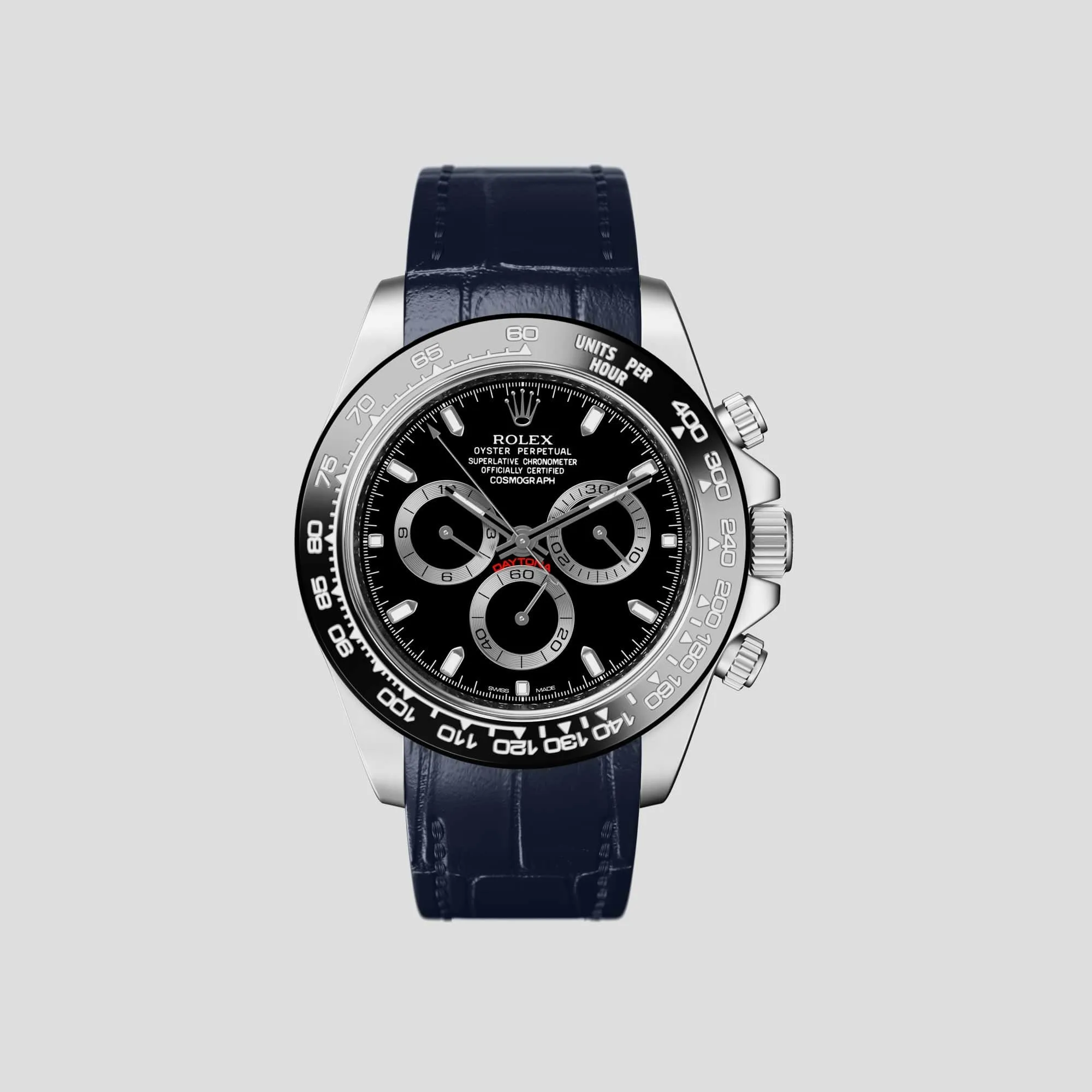 Sport Band For Rolex Cosmograph Daytona In Alligator