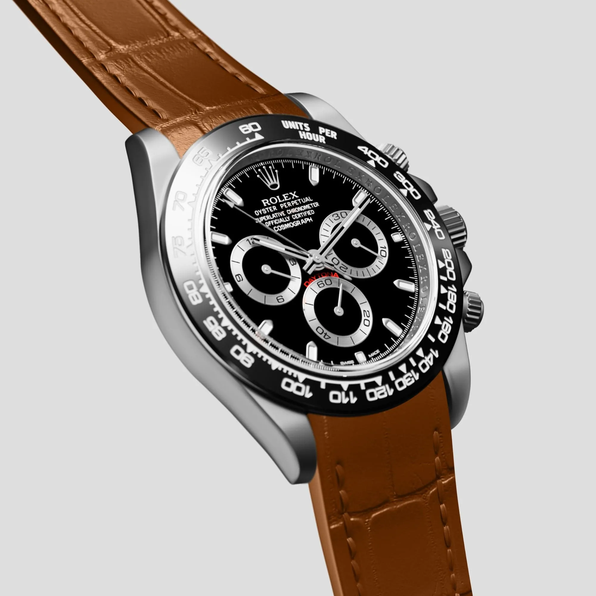 Sport Band For Rolex Cosmograph Daytona In Alligator