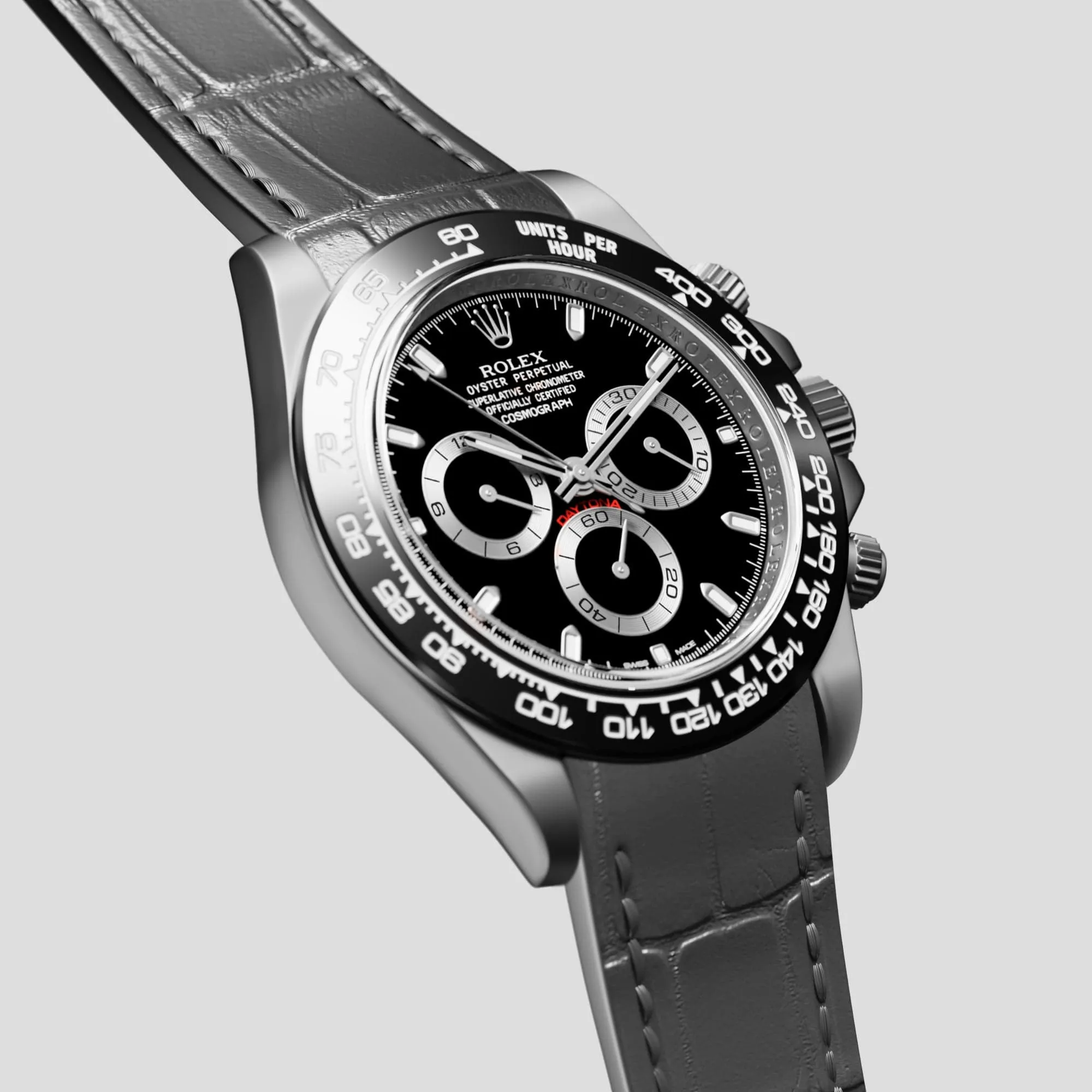 Sport Band For Rolex Cosmograph Daytona In Alligator