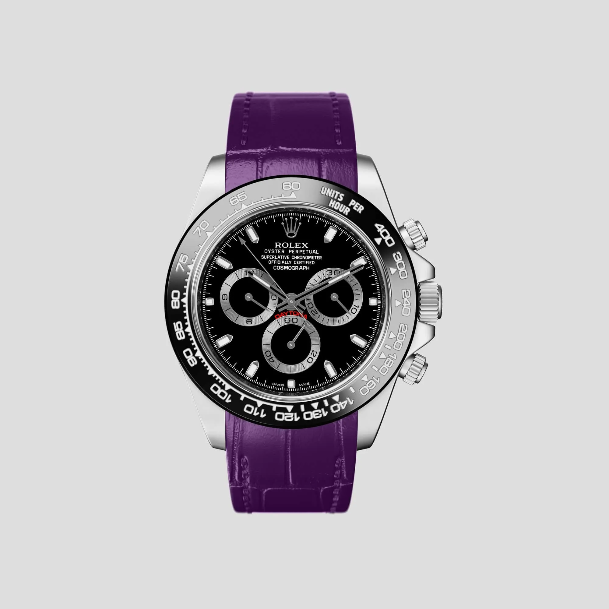 Sport Band For Rolex Cosmograph Daytona In Alligator