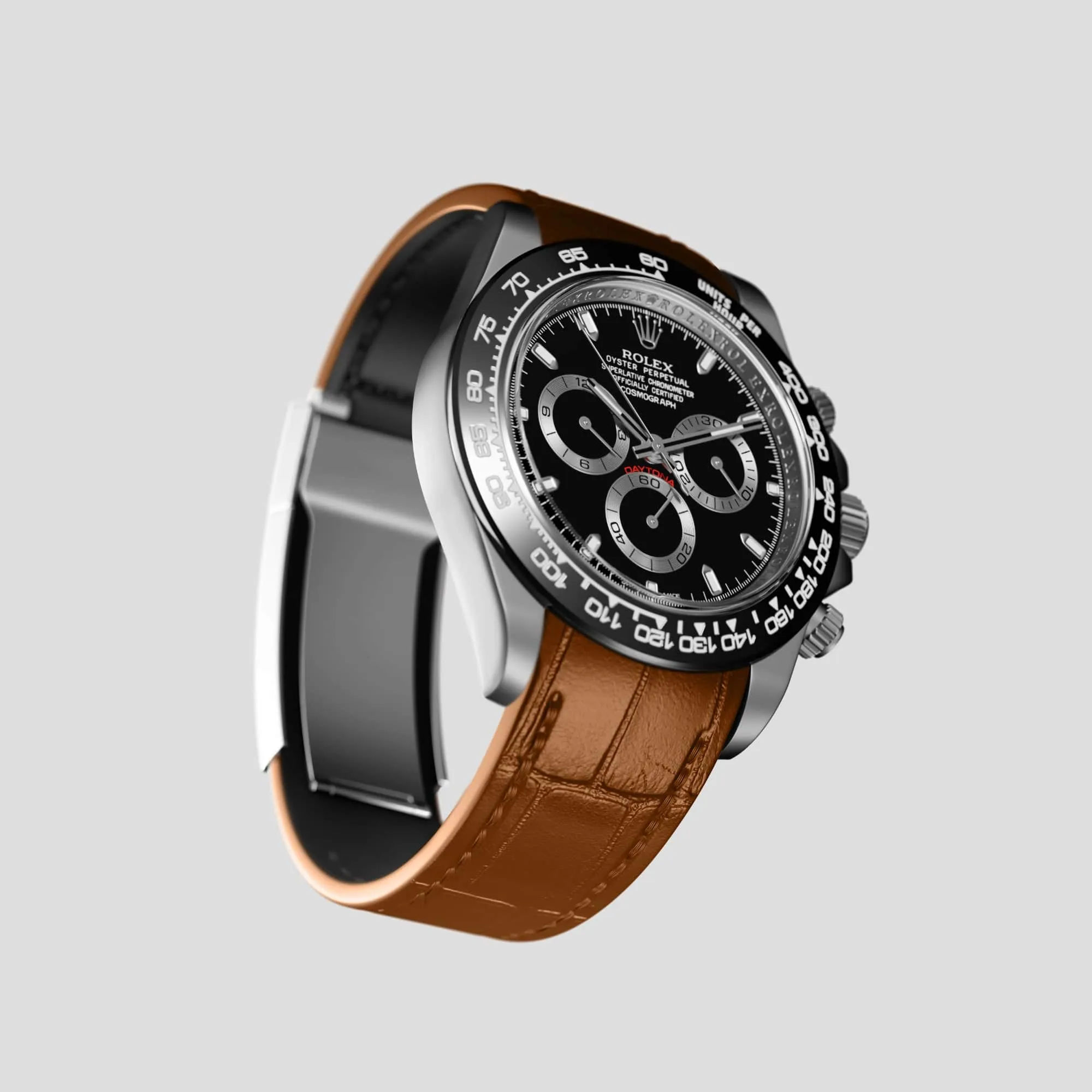Sport Band For Rolex Cosmograph Daytona In Alligator