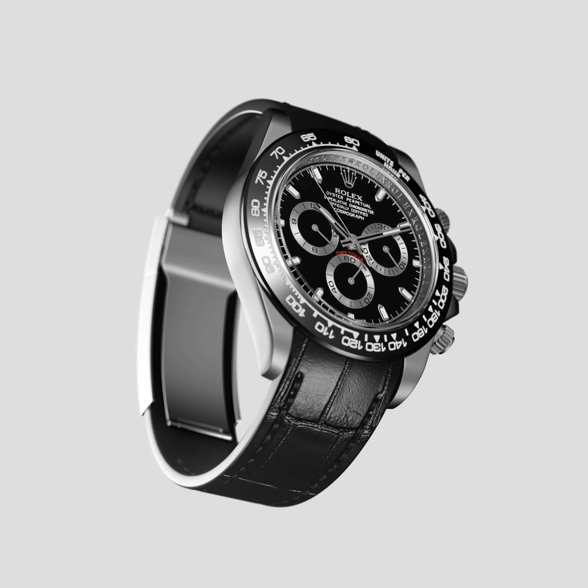 Sport Band For Rolex Cosmograph Daytona In Alligator