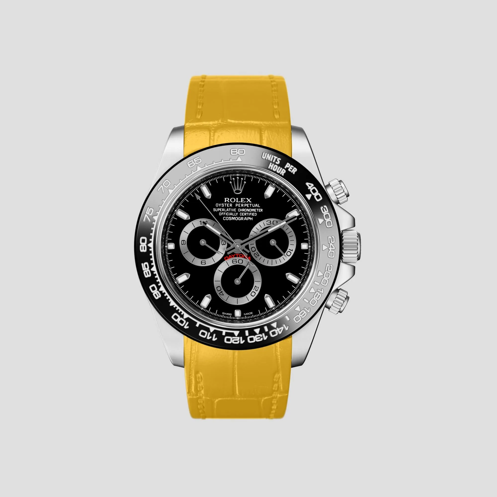 Sport Band For Rolex Cosmograph Daytona In Alligator