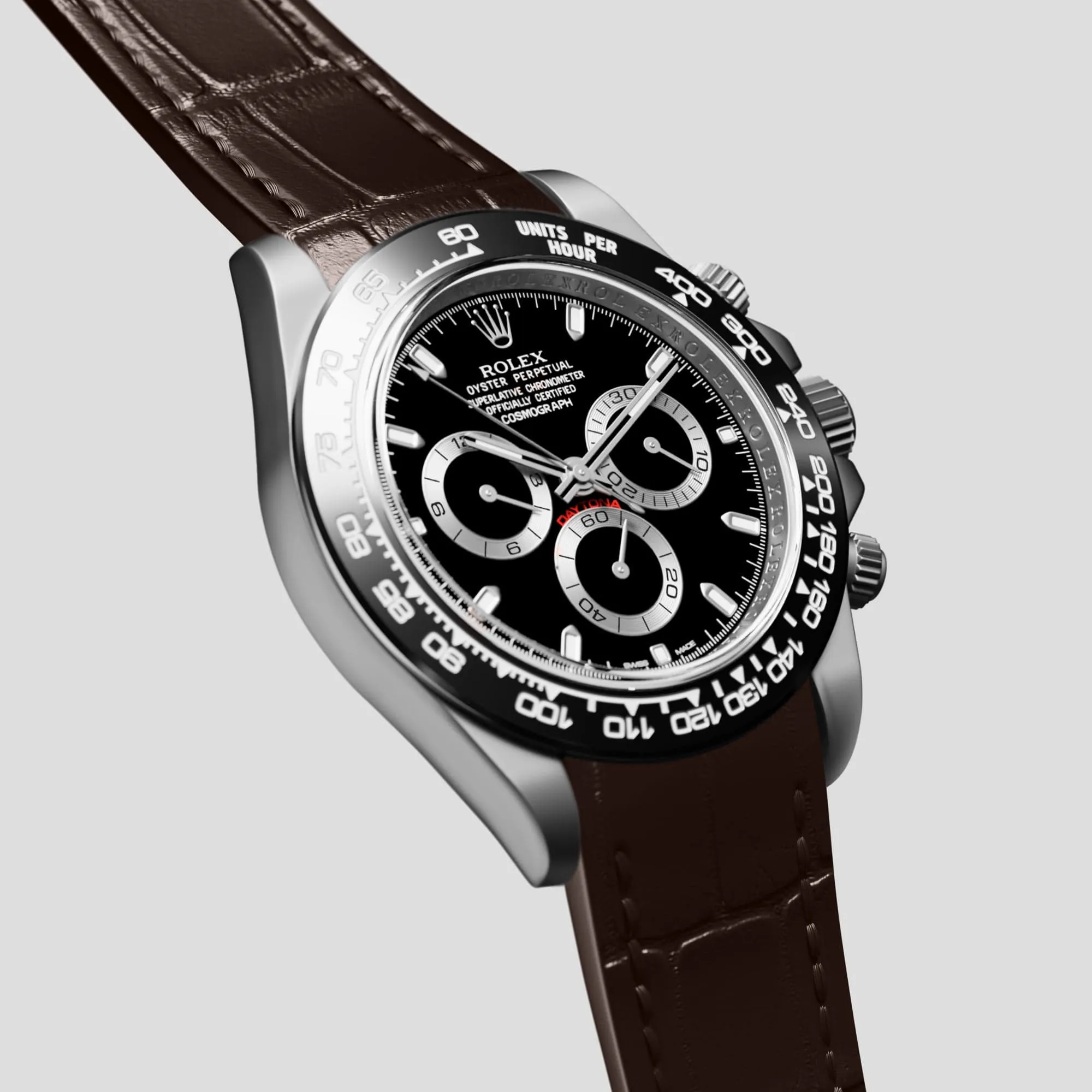 Sport Band For Rolex Cosmograph Daytona In Alligator