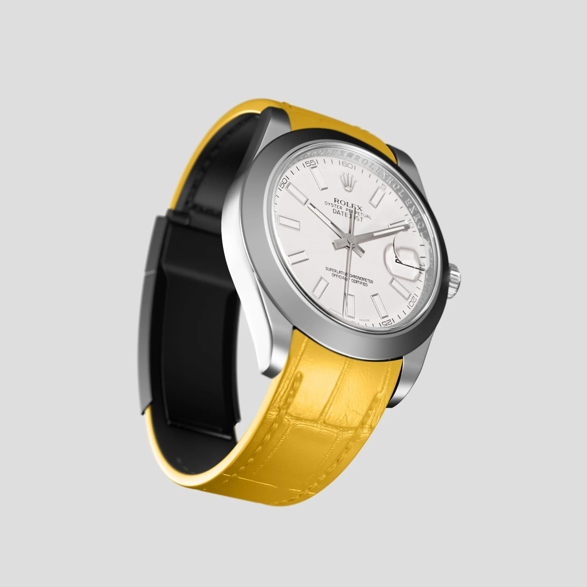 Sport Band For Rolex Datejust 41mm In Alligator