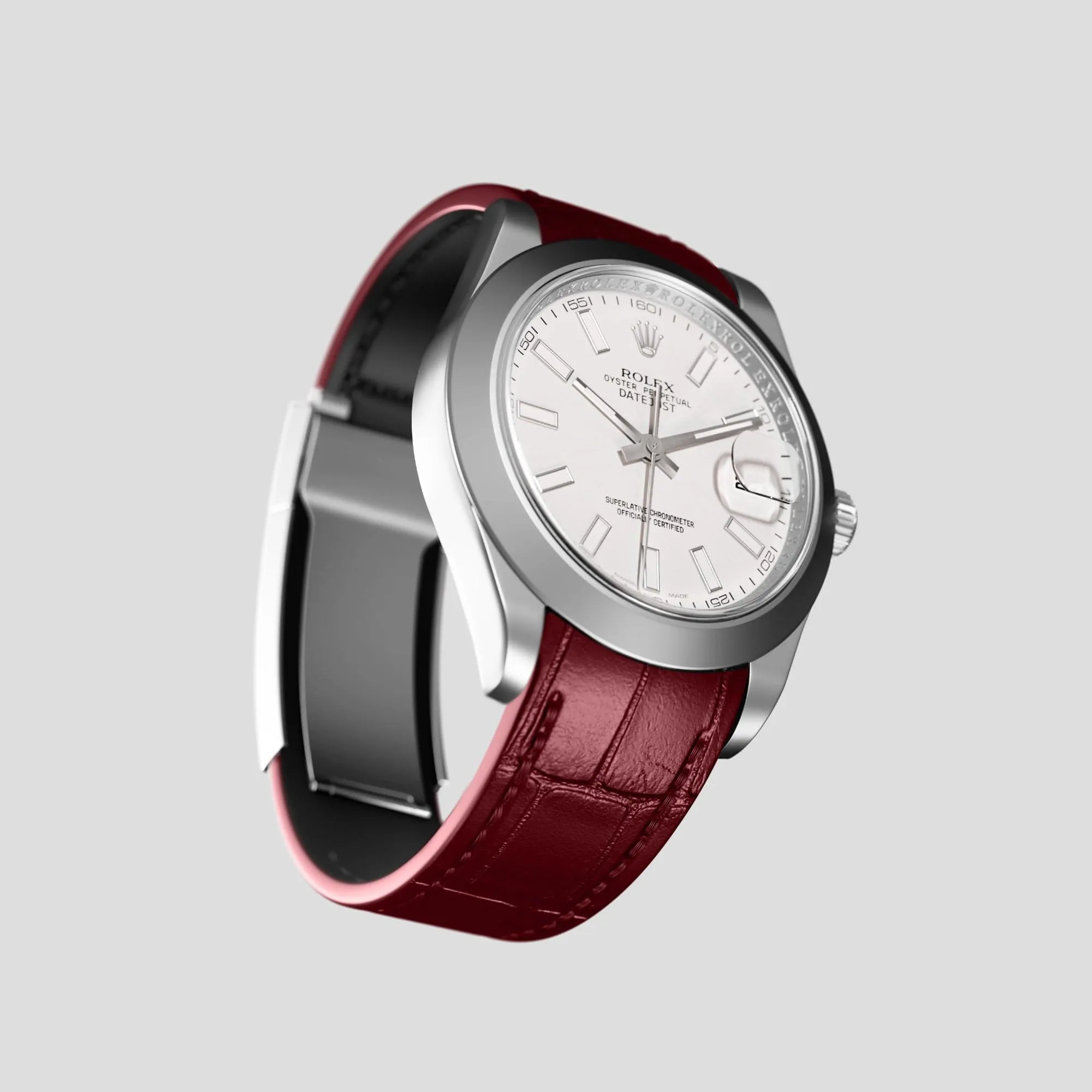 Sport Band For Rolex Datejust 41mm In Alligator