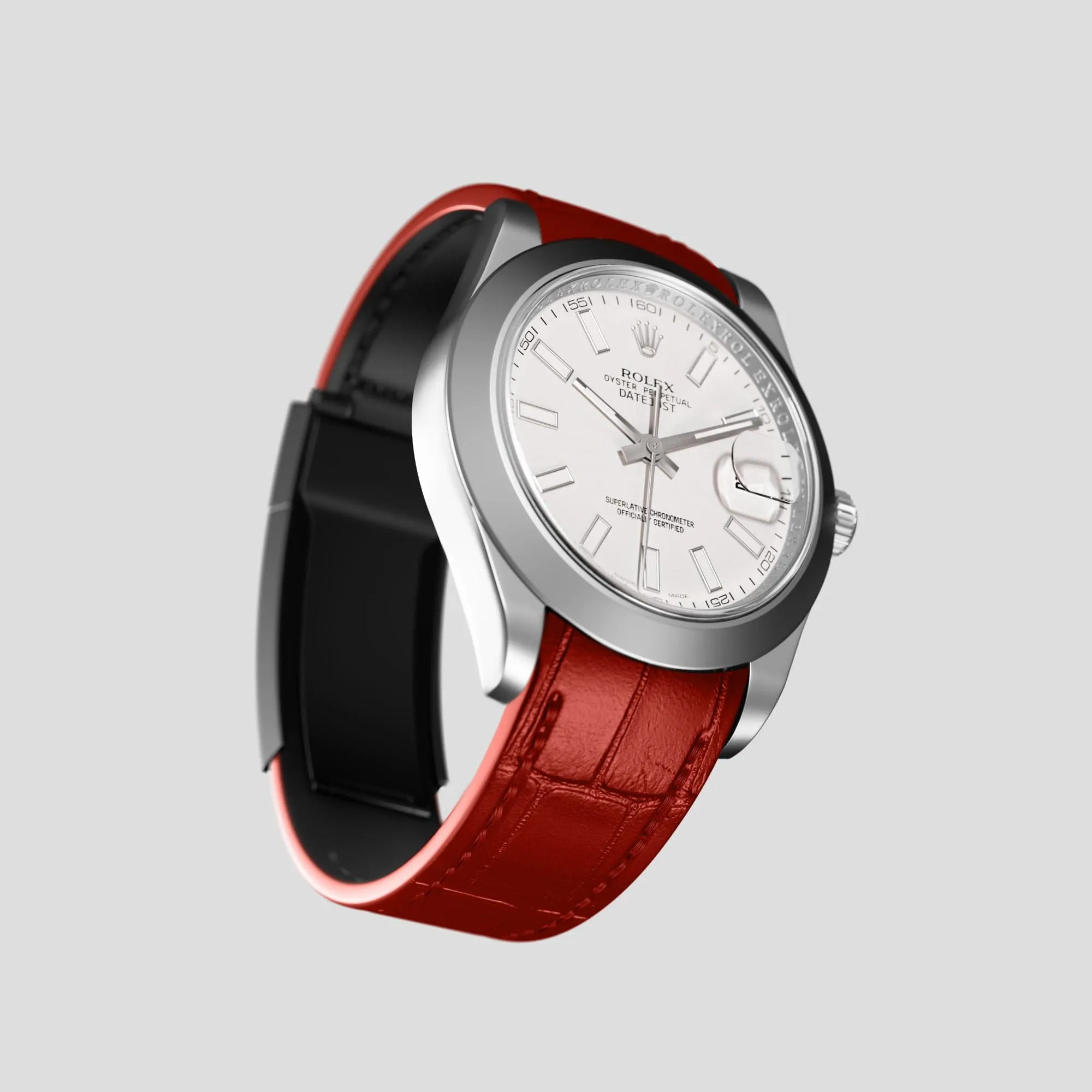 Sport Band For Rolex Datejust 41mm In Alligator