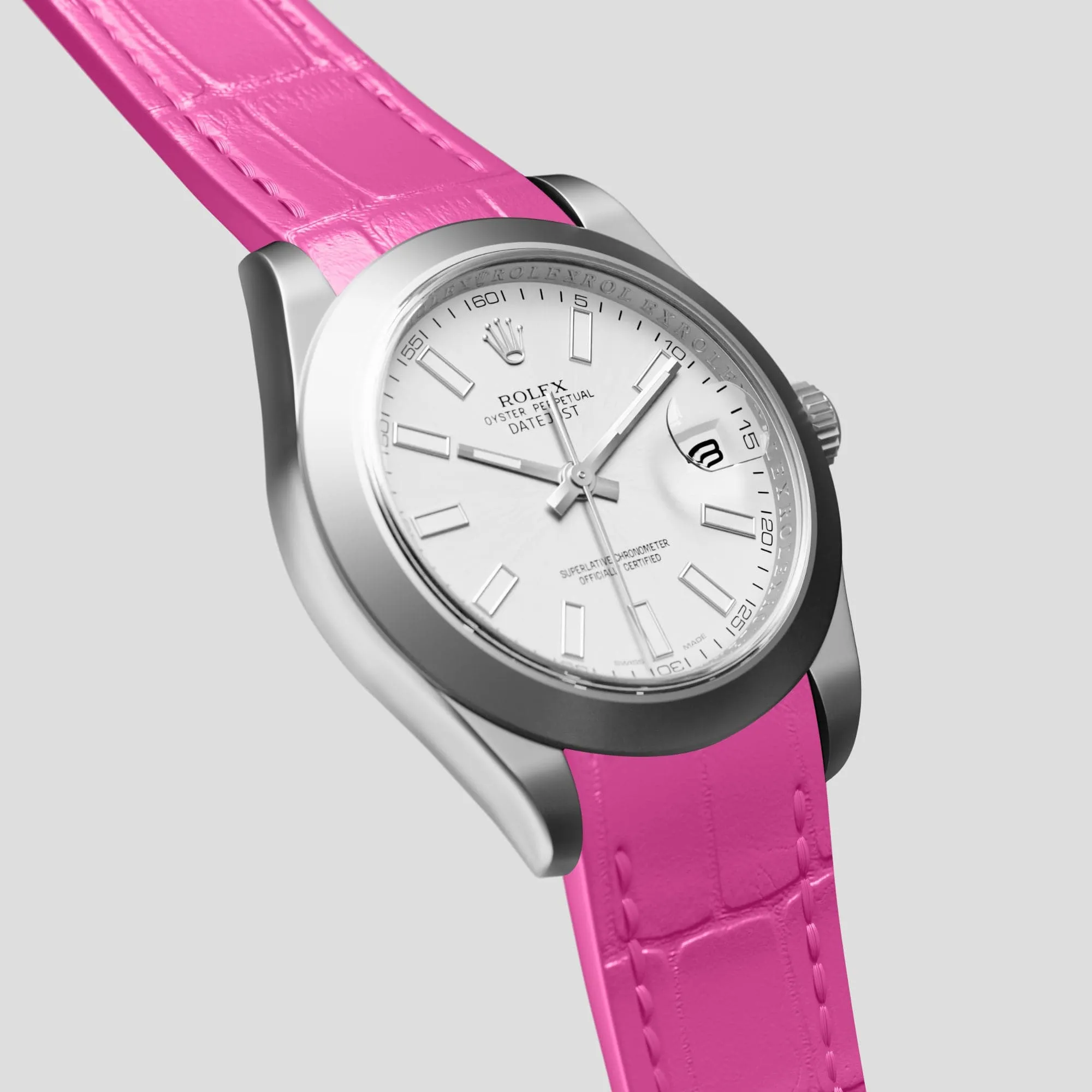 Sport Band For Rolex Datejust 41mm In Alligator