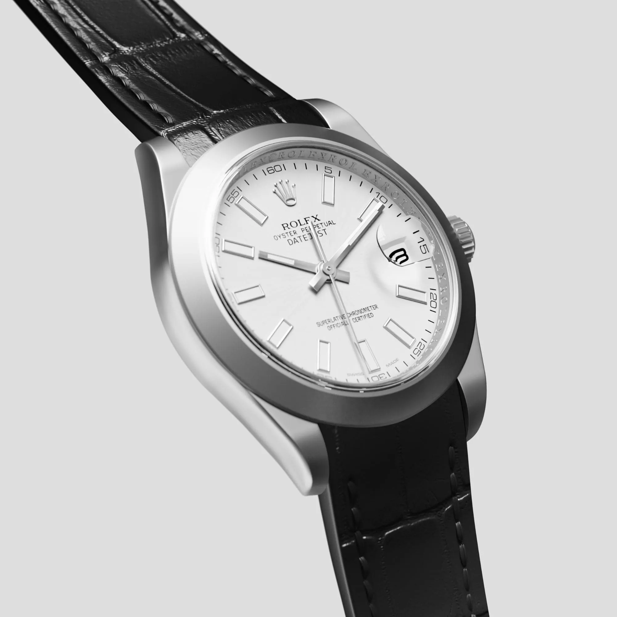 Sport Band For Rolex Datejust 41mm In Alligator