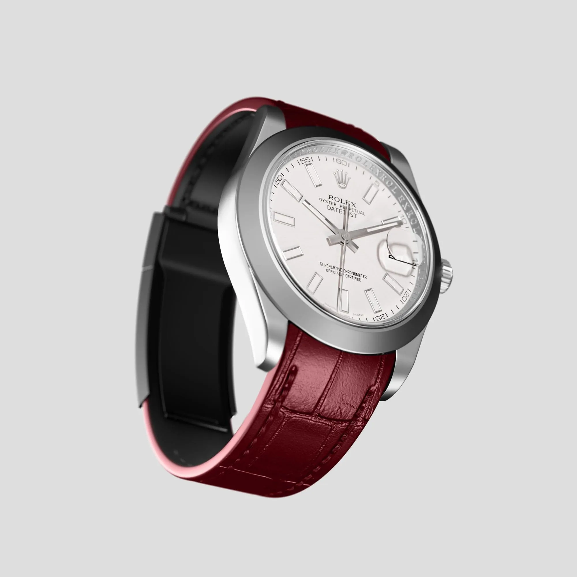 Sport Band For Rolex Datejust 41mm In Alligator
