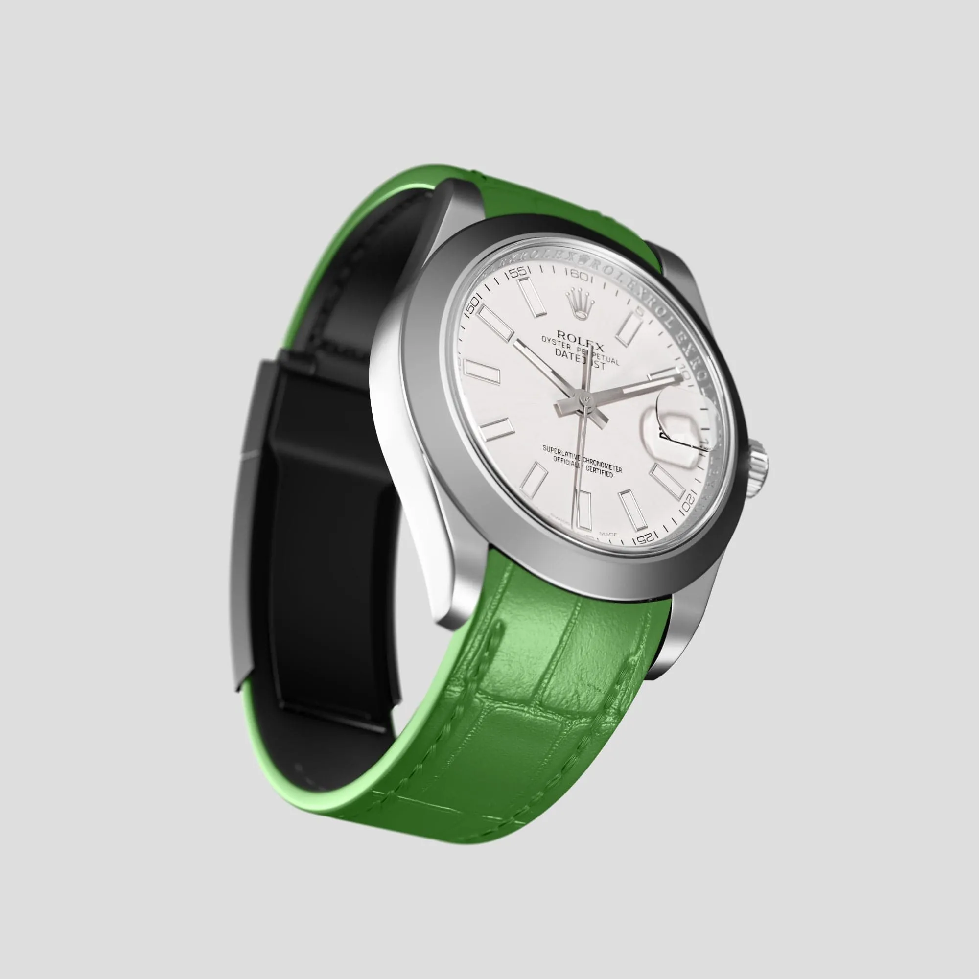 Sport Band For Rolex Datejust 41mm In Alligator