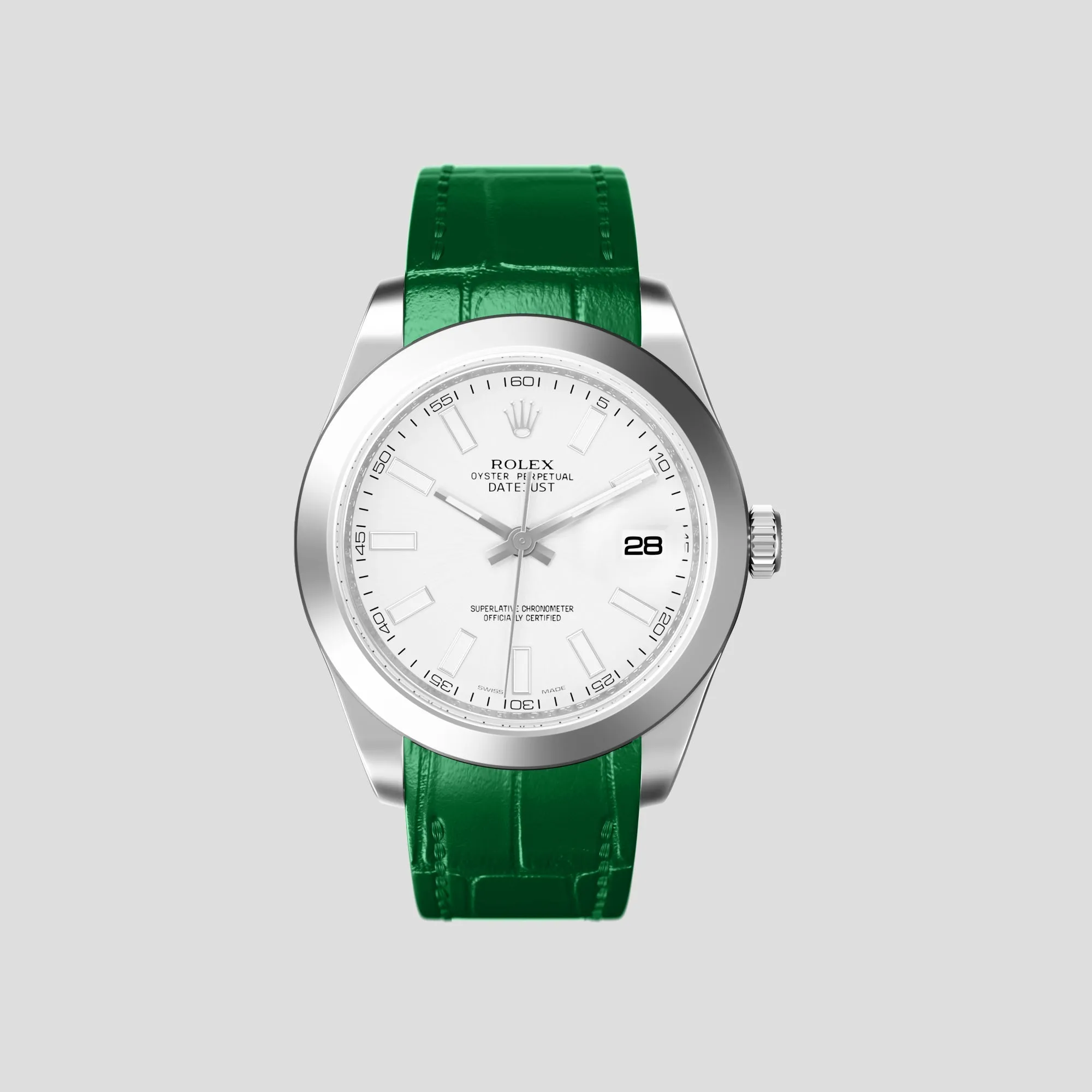 Sport Band For Rolex Datejust 41mm In Alligator