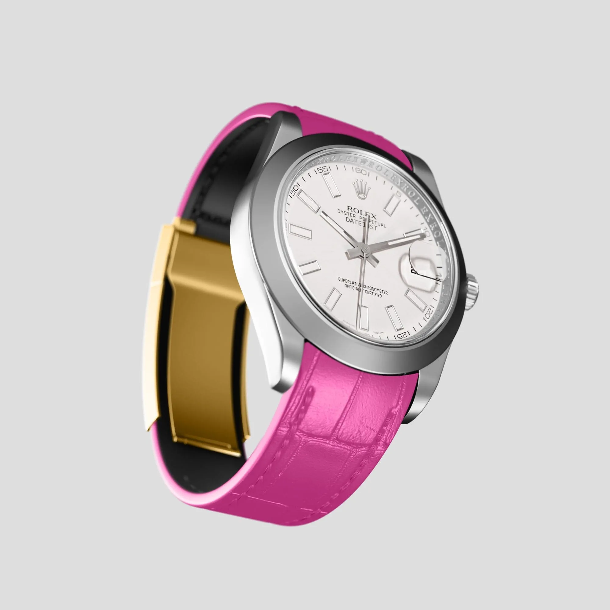 Sport Band For Rolex Datejust 41mm In Alligator