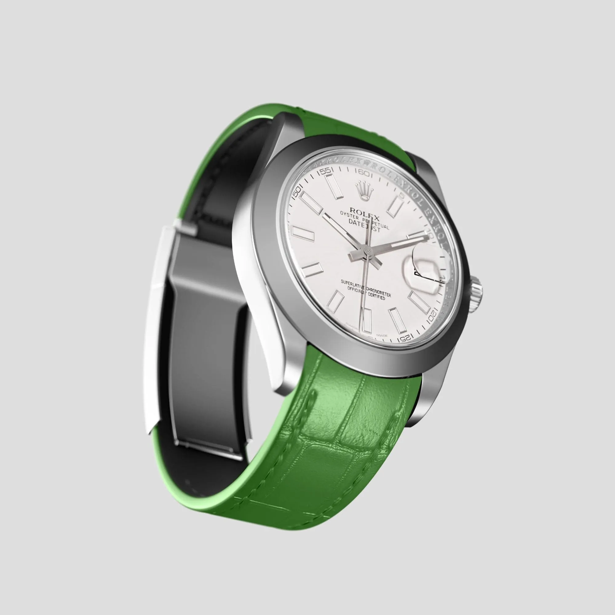 Sport Band For Rolex Datejust 41mm In Alligator