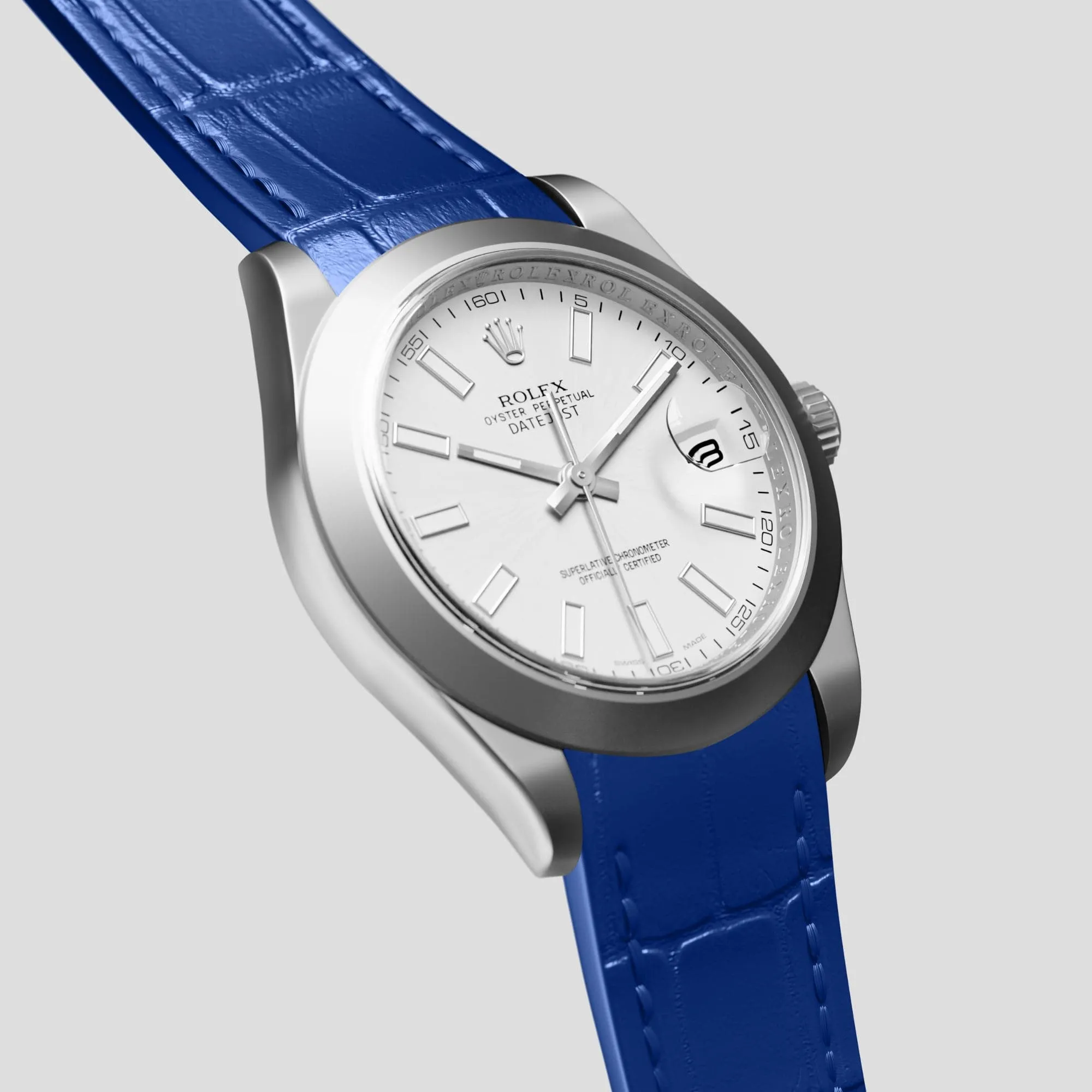 Sport Band For Rolex Datejust 41mm In Alligator